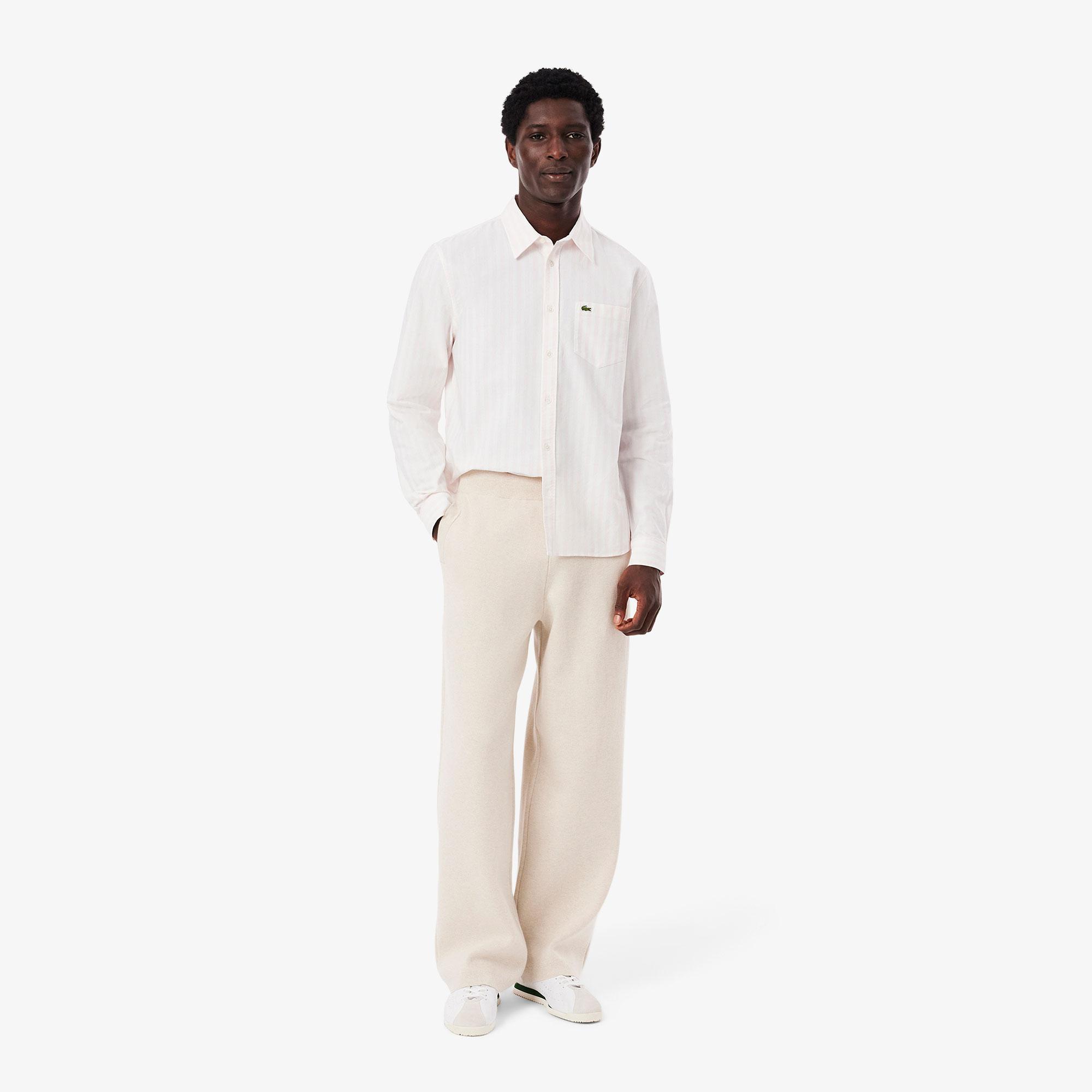 Lacoste Erkek Loose Fit Bej Eşofman Altı