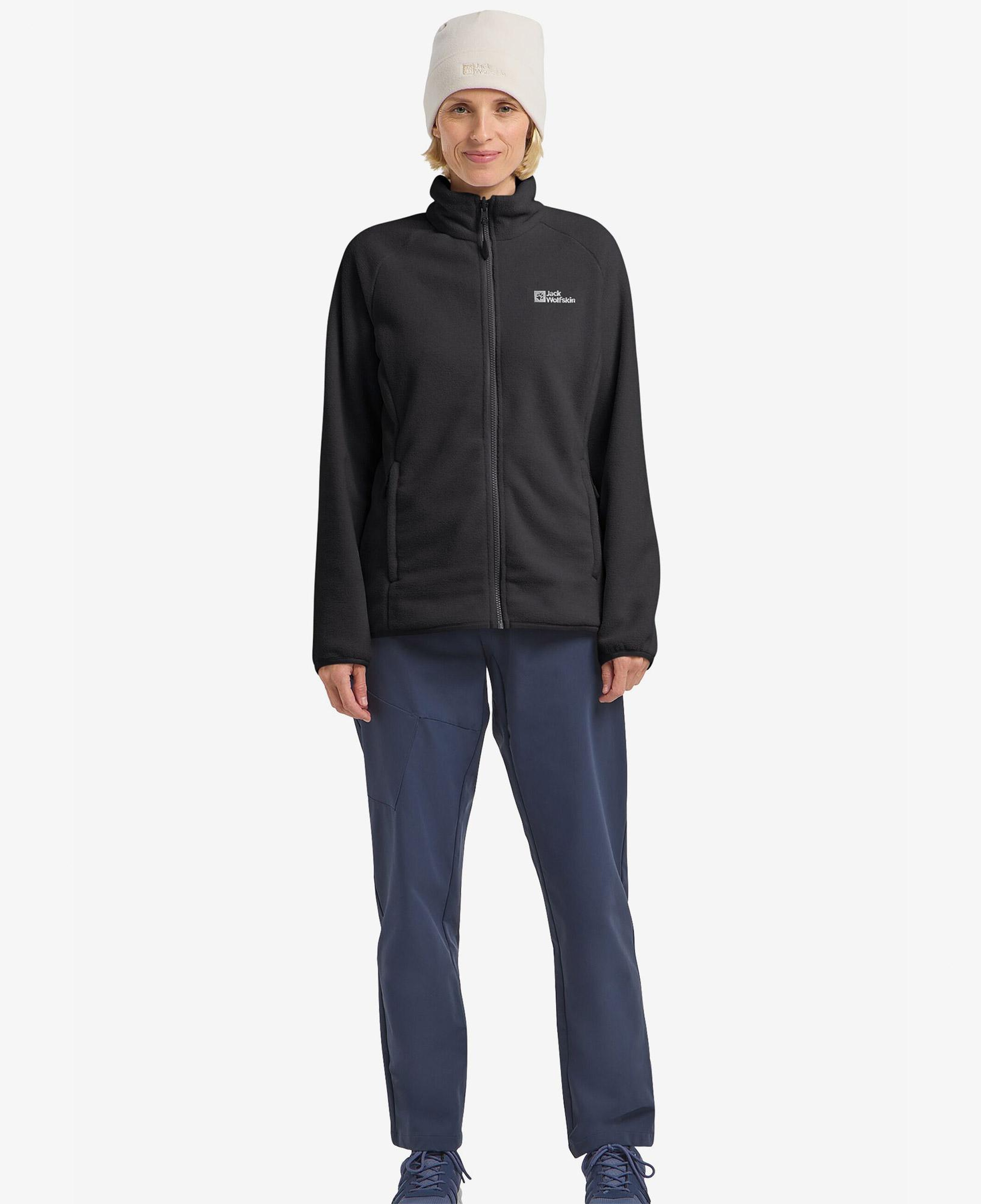 Jack Wolfskin Moonrise Kadın Siyah Outdoor Polar