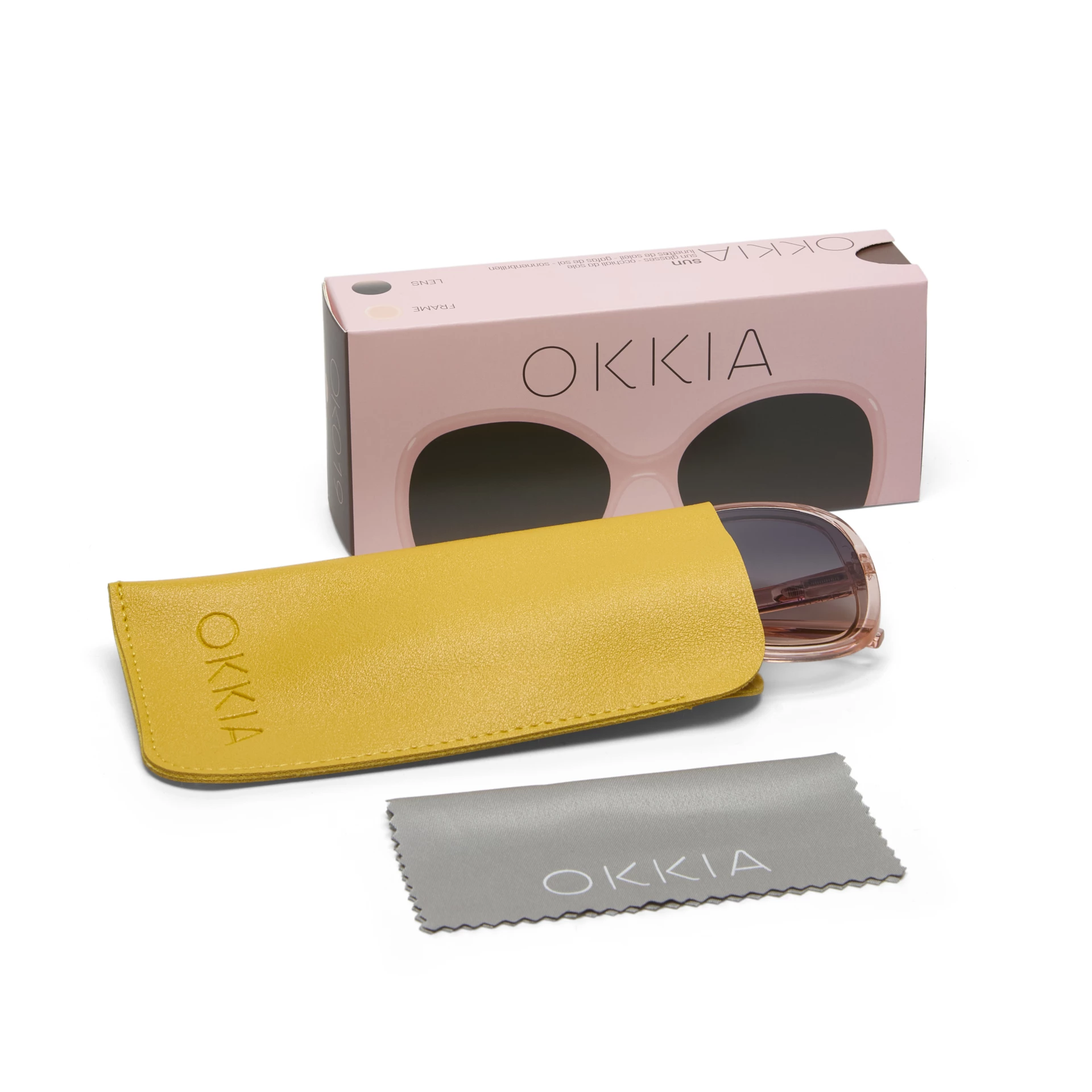 Okkia Anna Butterfly Güneş Gözlüğü  Brown/Pink