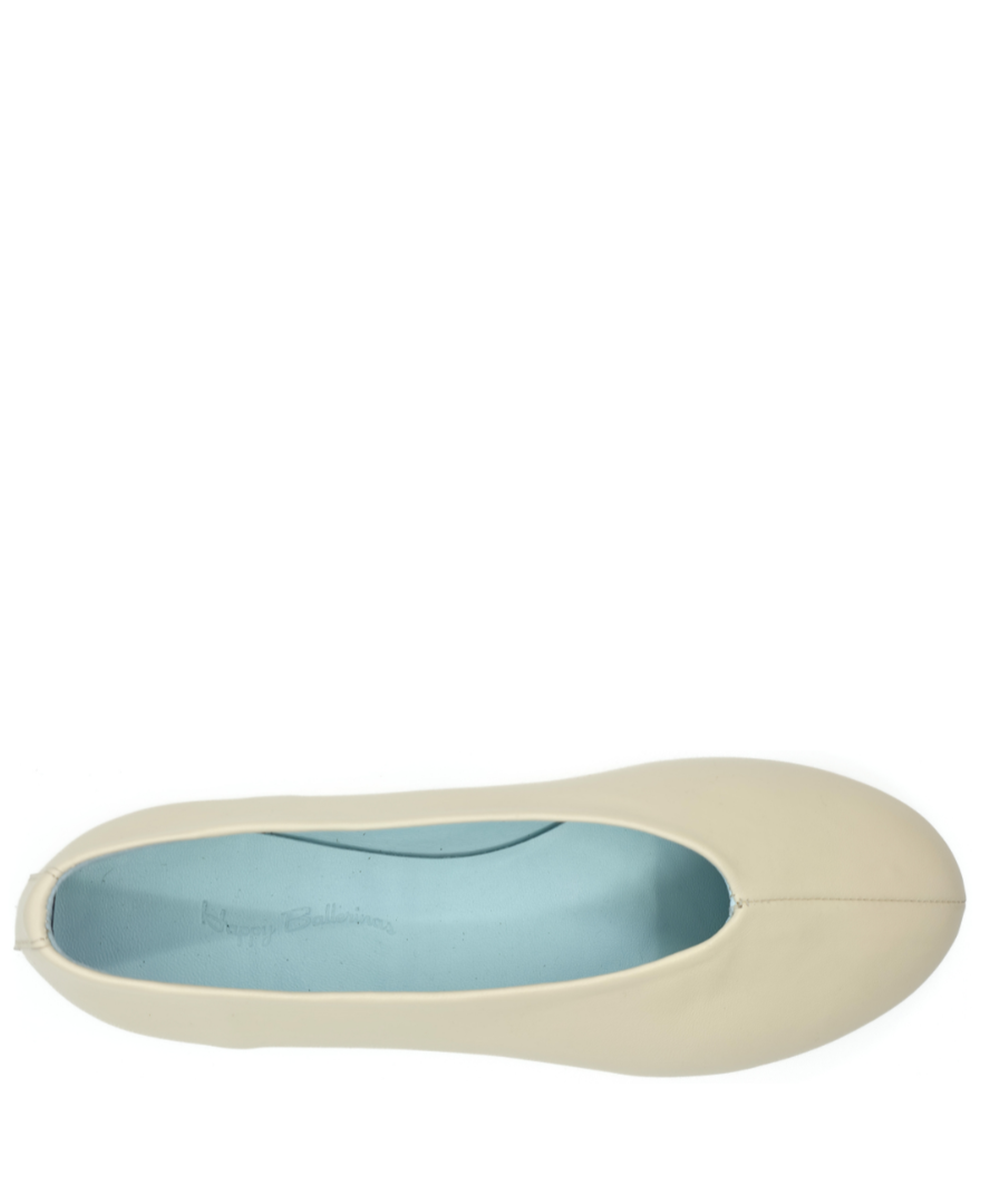 Ginevra - Ekru Deri Barefoot Babet