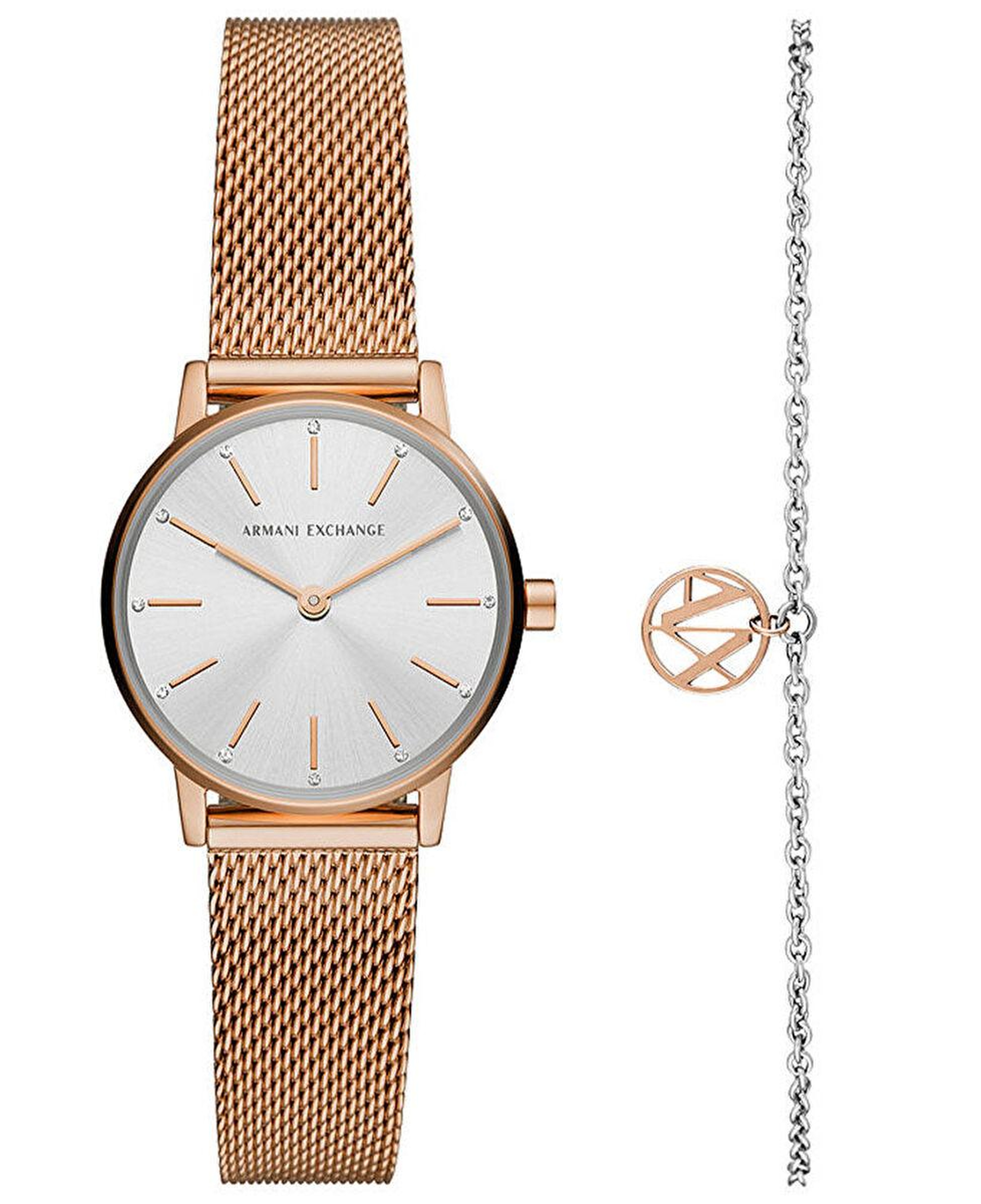 Armani Exchange AX7121 Kadın Kol Saati ve Bileklik Seti