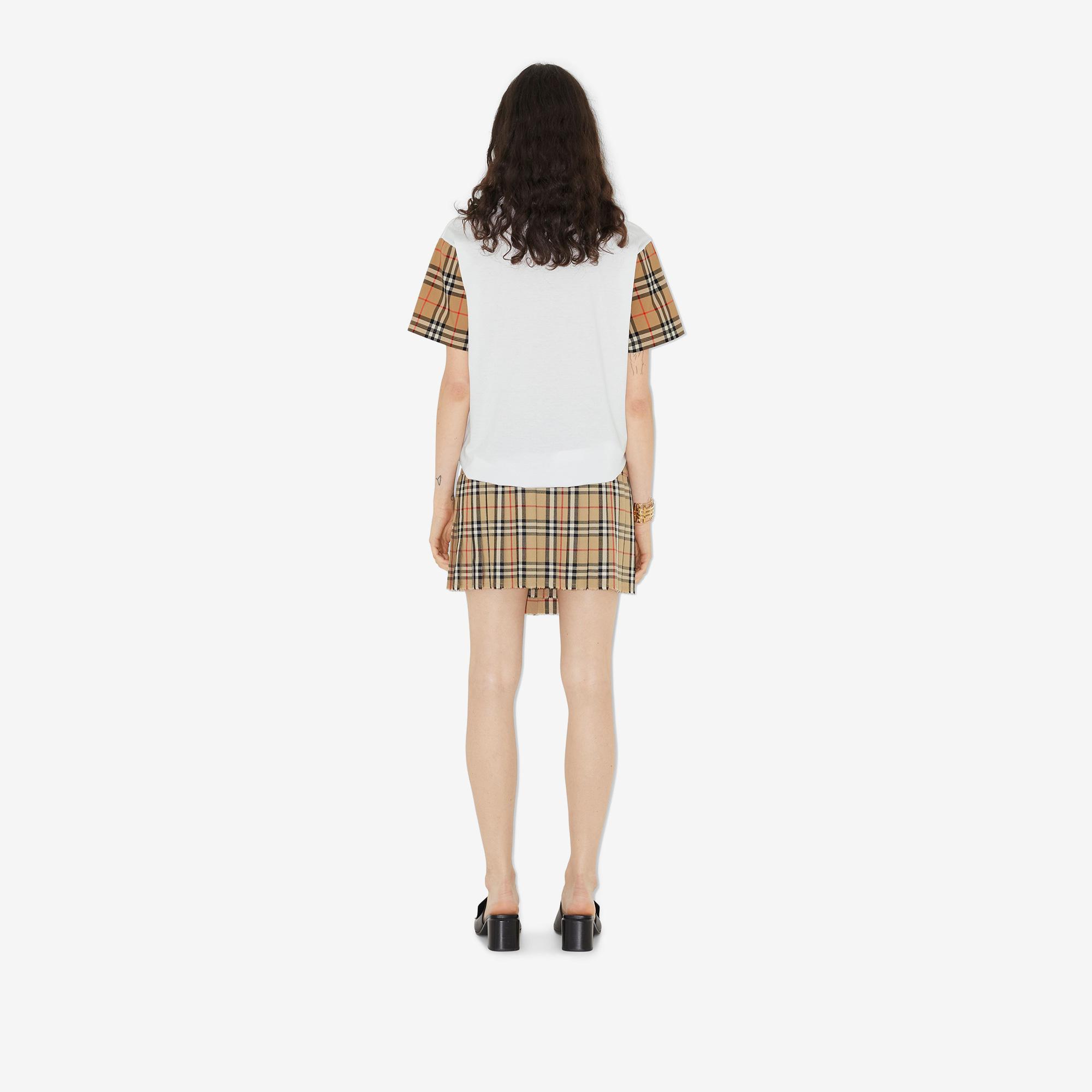 Burberry Kadın Beyaz T-Shirt