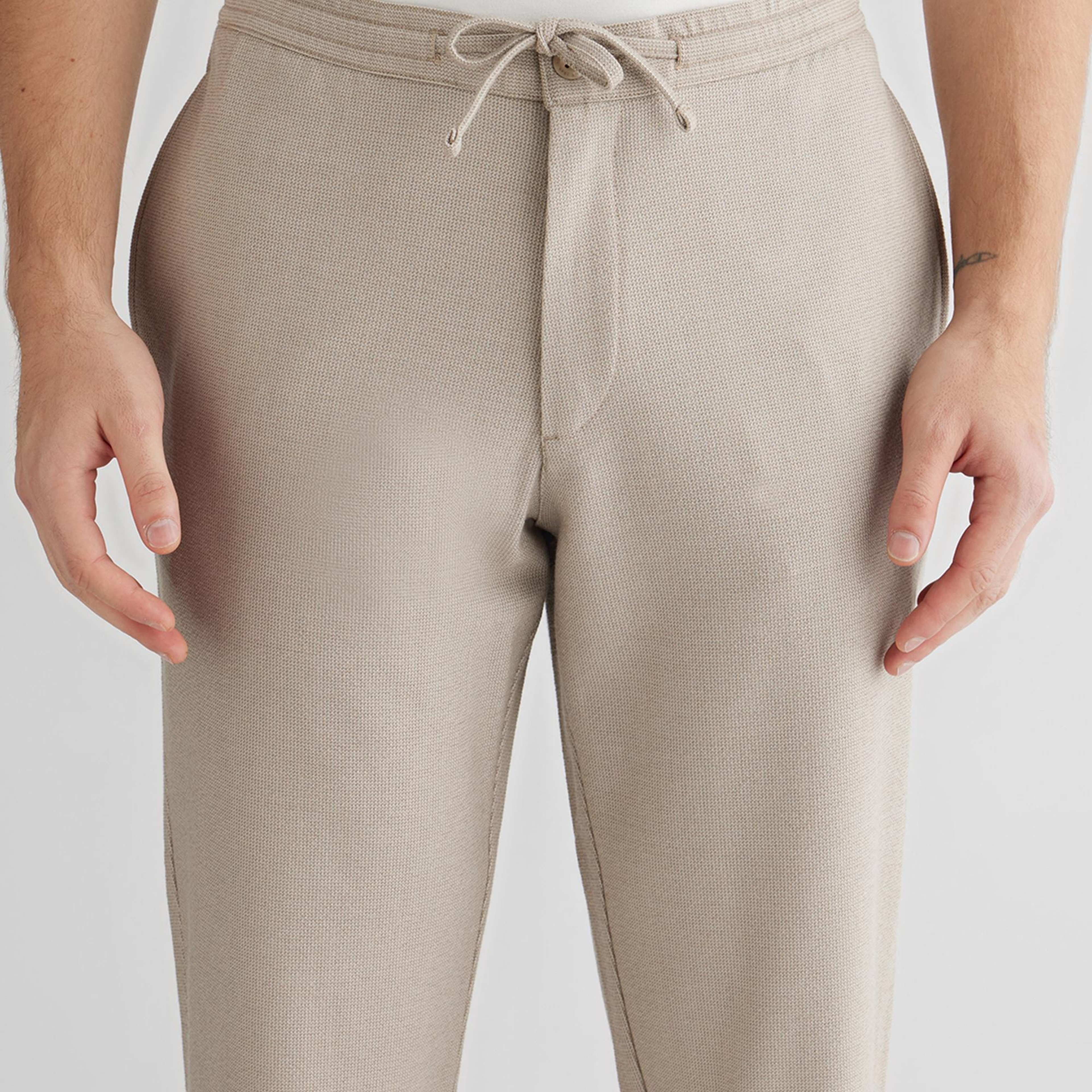 GANT Erkek Bej Regular Fit Pantolon