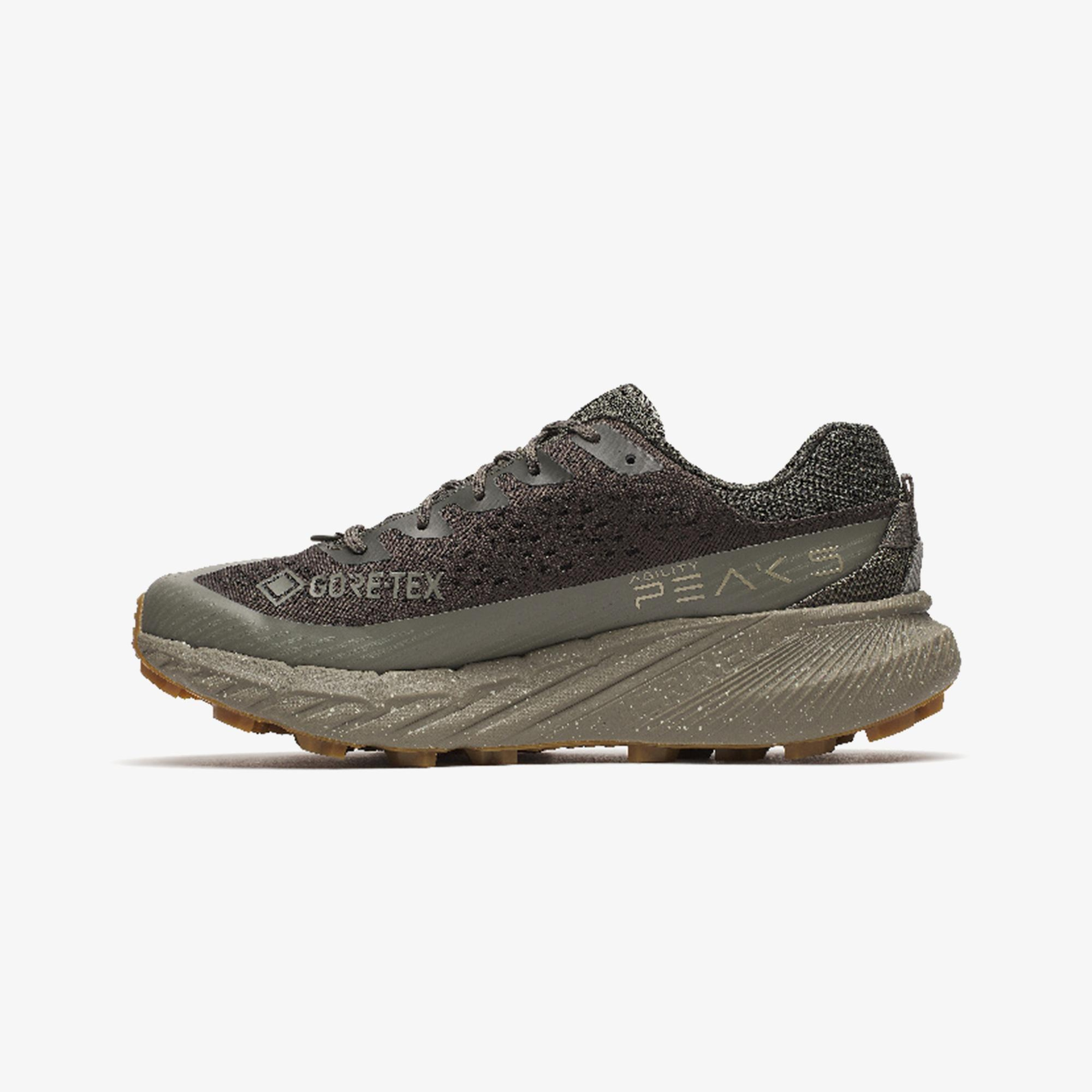 Merrell Agility Peak 5 Gore-Tex Erkek Gri Koşu Ayakkabısı