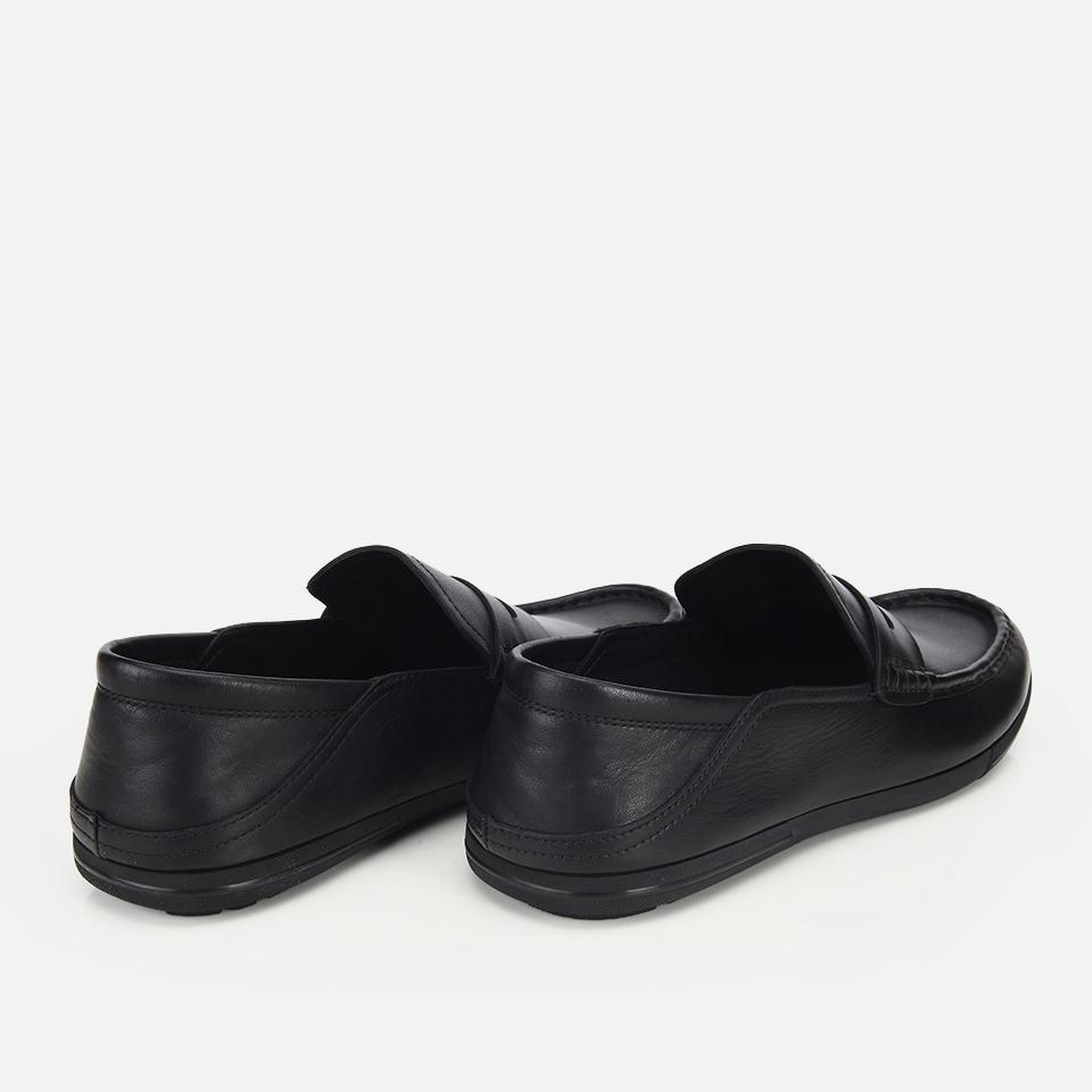 Erkek Deri Siyah Comfort Günlük Loafer Ayakkabı