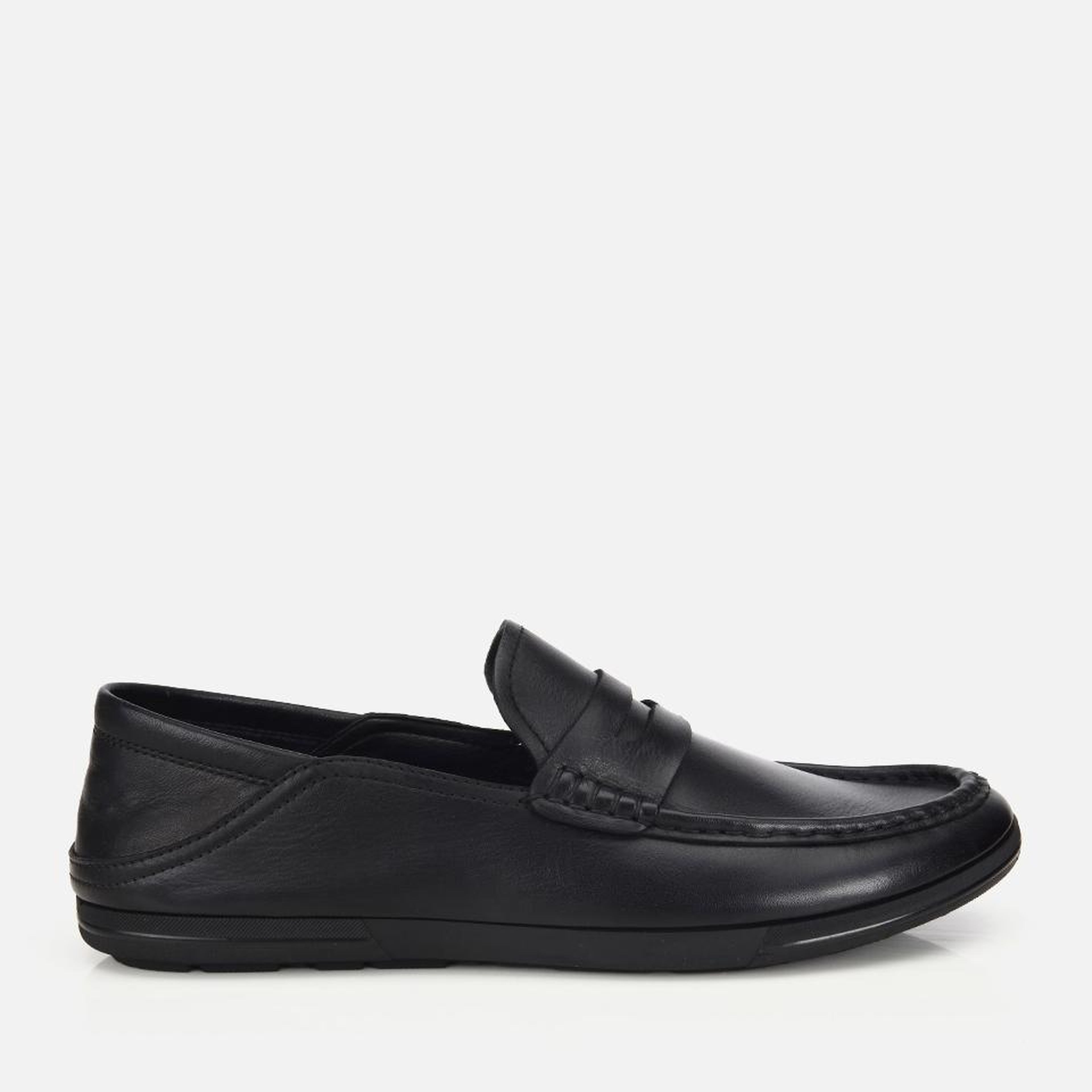 Erkek Deri Siyah Comfort Günlük Loafer Ayakkabı