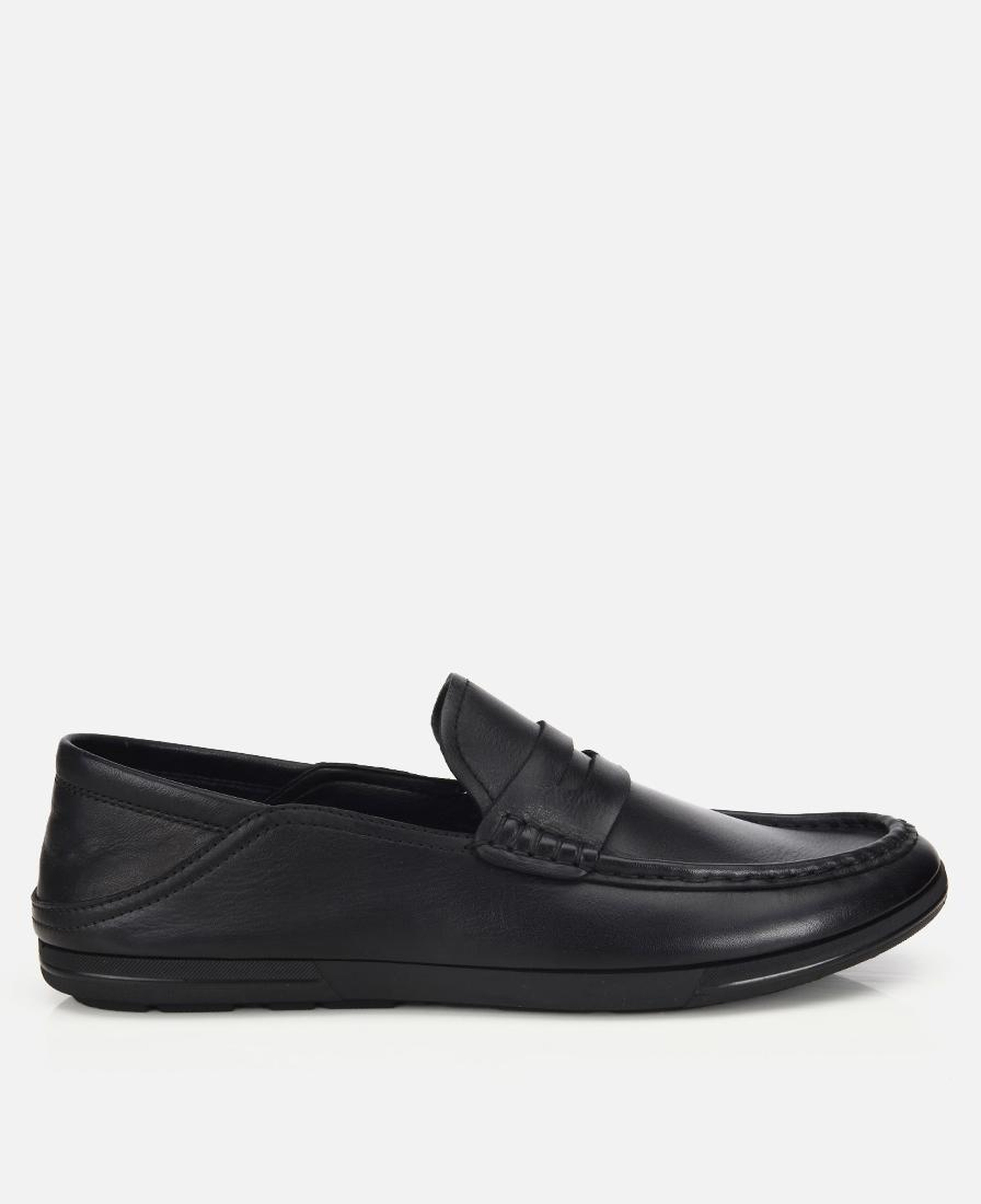 Erkek Deri Siyah Comfort Günlük Loafer Ayakkabı