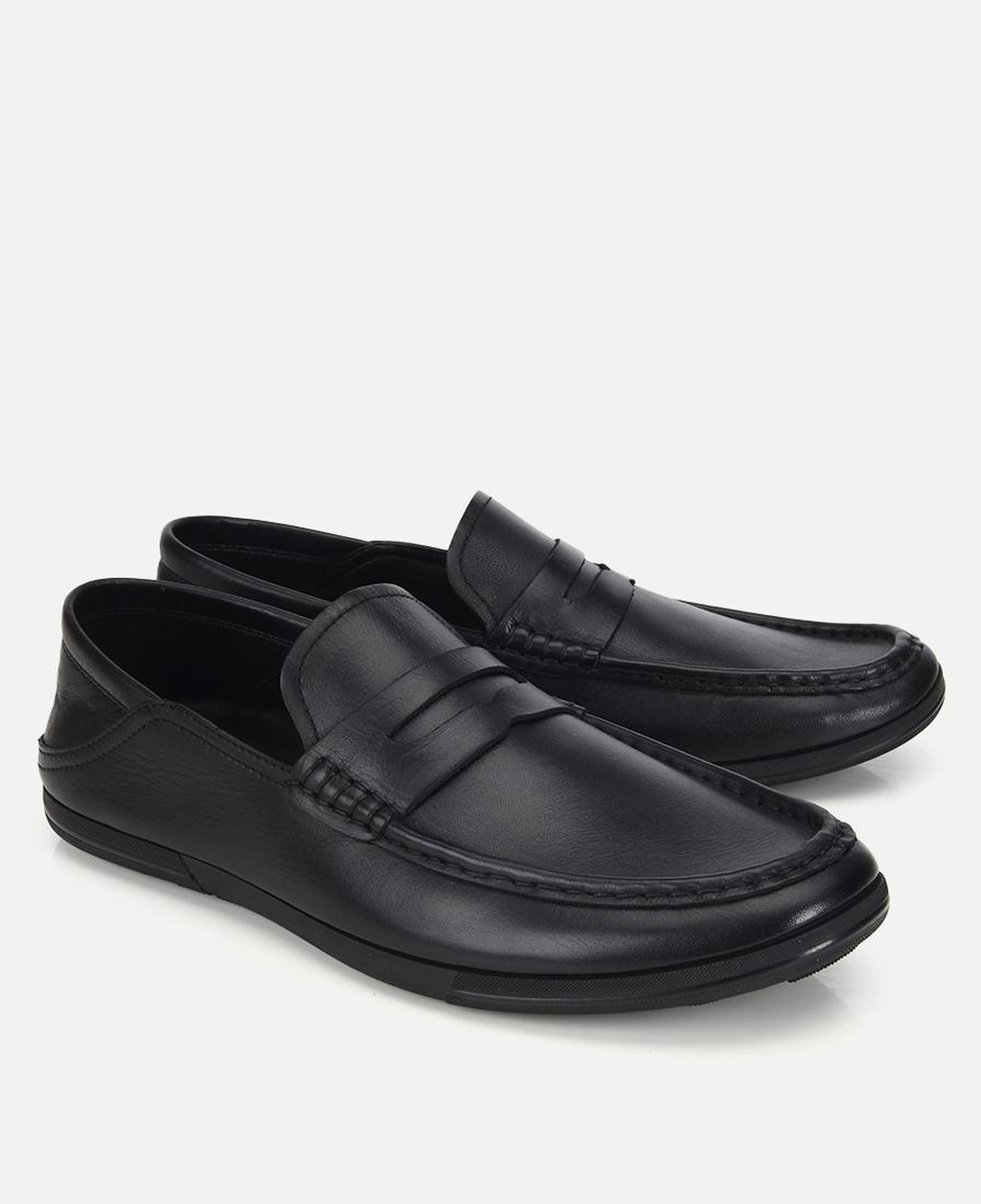 Erkek Deri Siyah Comfort Günlük Loafer Ayakkabı