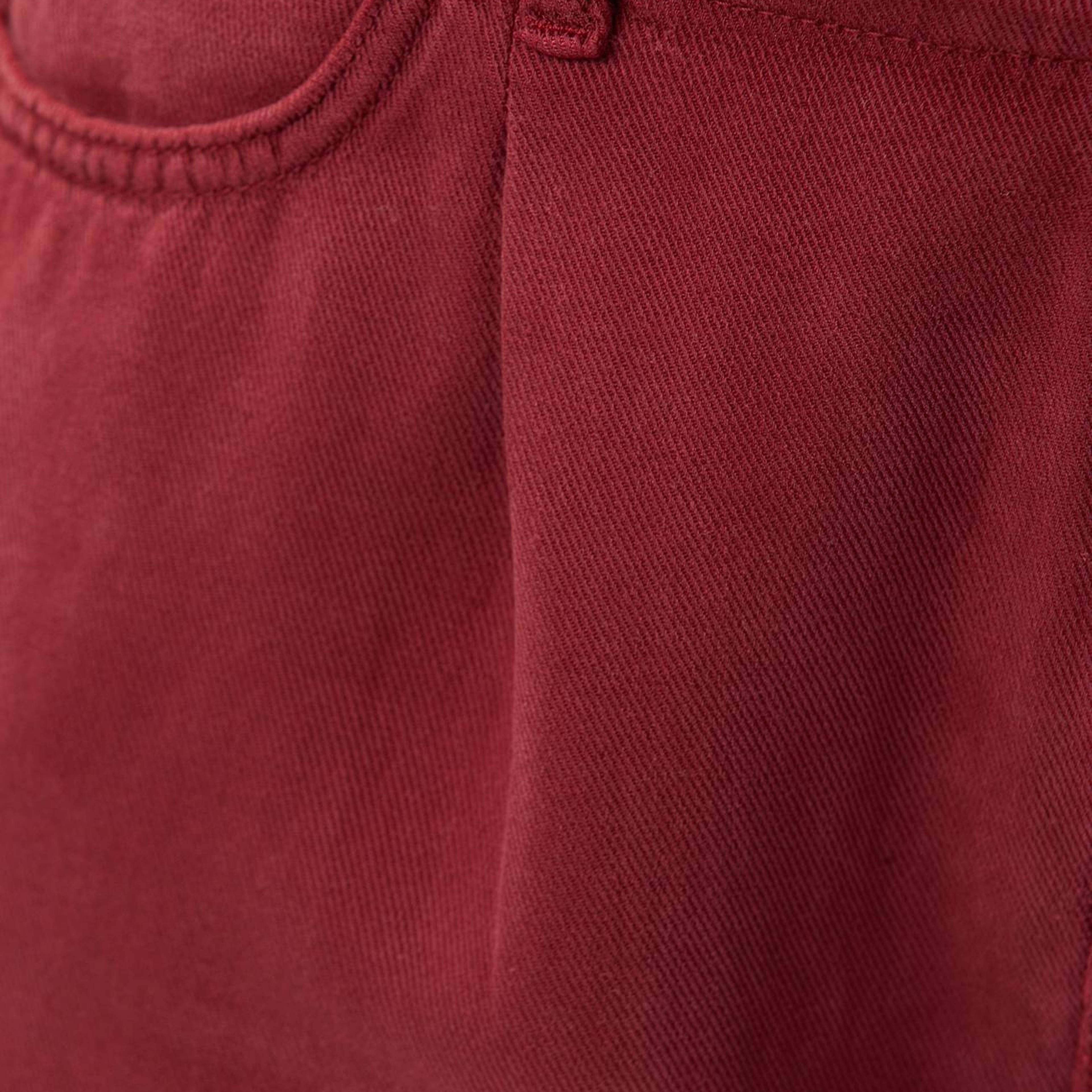 Network Kadın Vişne Tencel Karışımlı Casual Pantolon