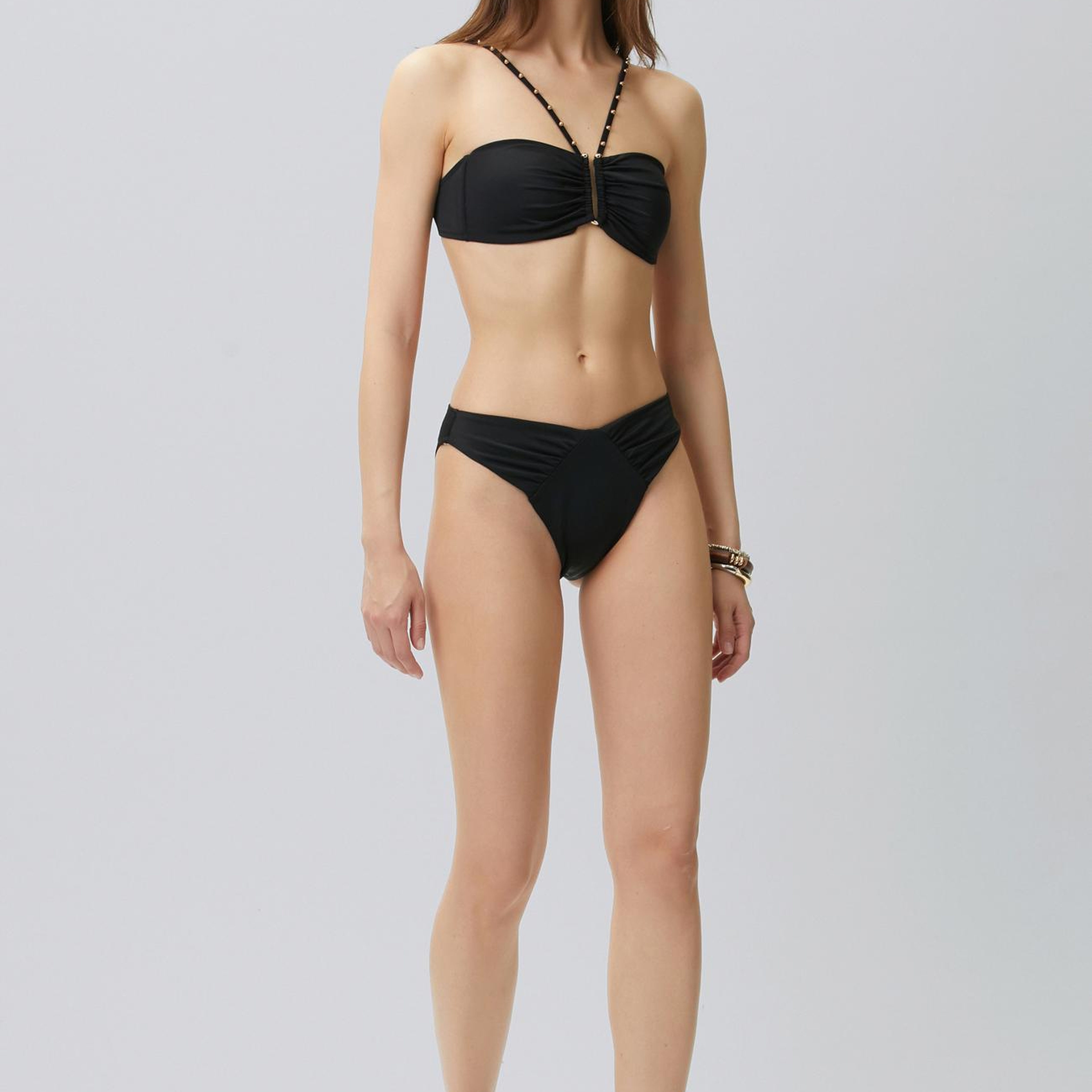 Network Kadın Siyah Bikini Üst