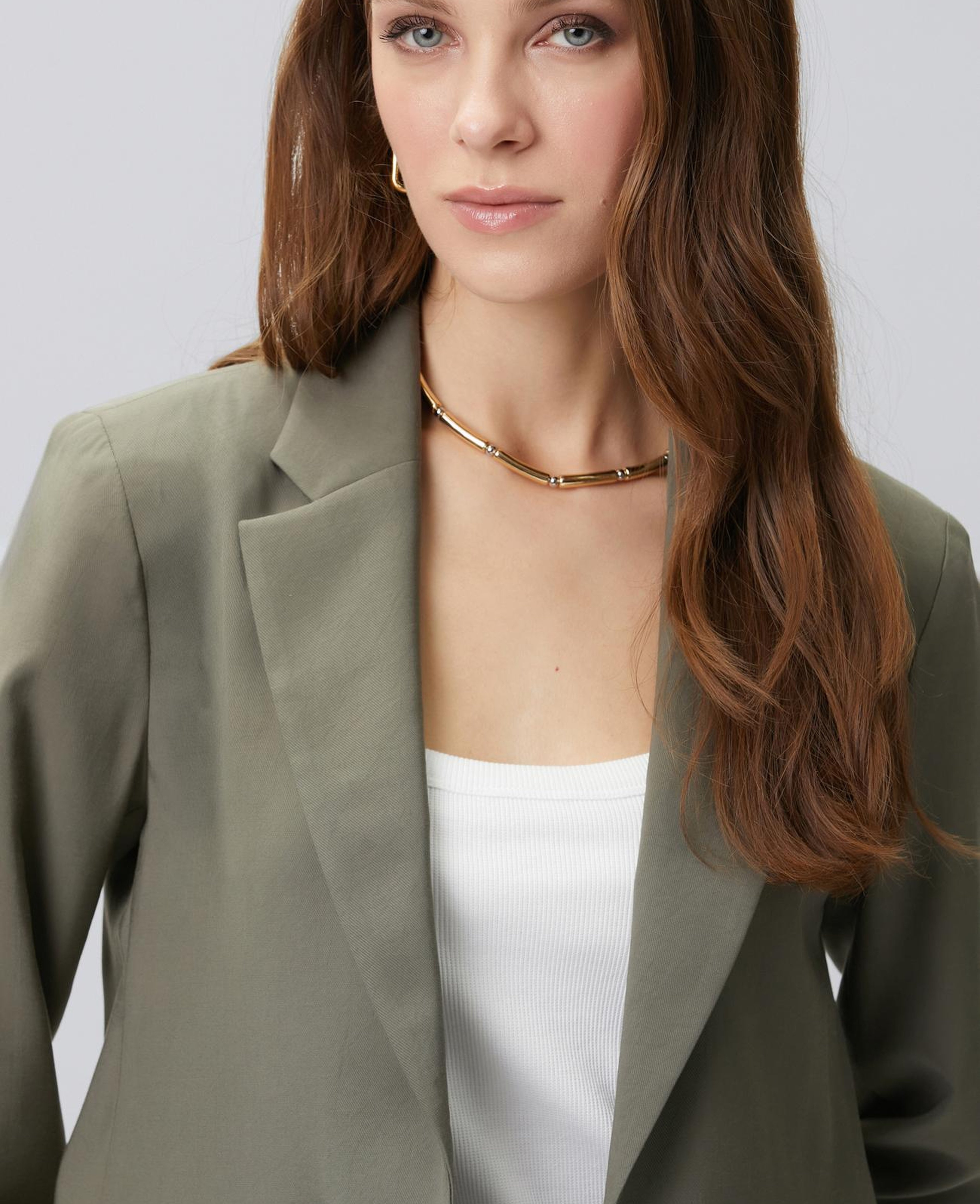 Network Kadın Haki Ceket