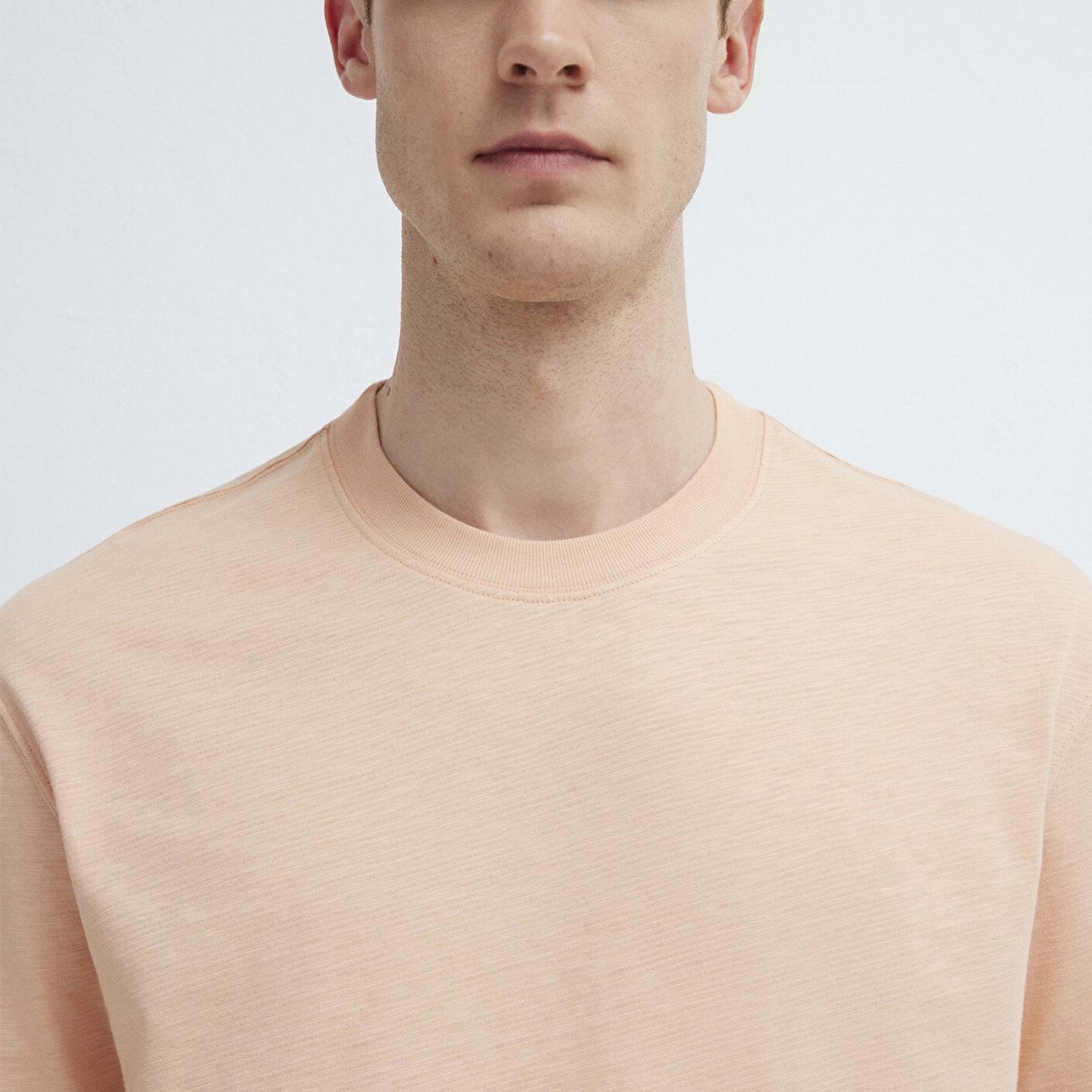 Mavi Pembe Basic Tişört Loose Fit / Bol Rahat Kesim 0613316-71145