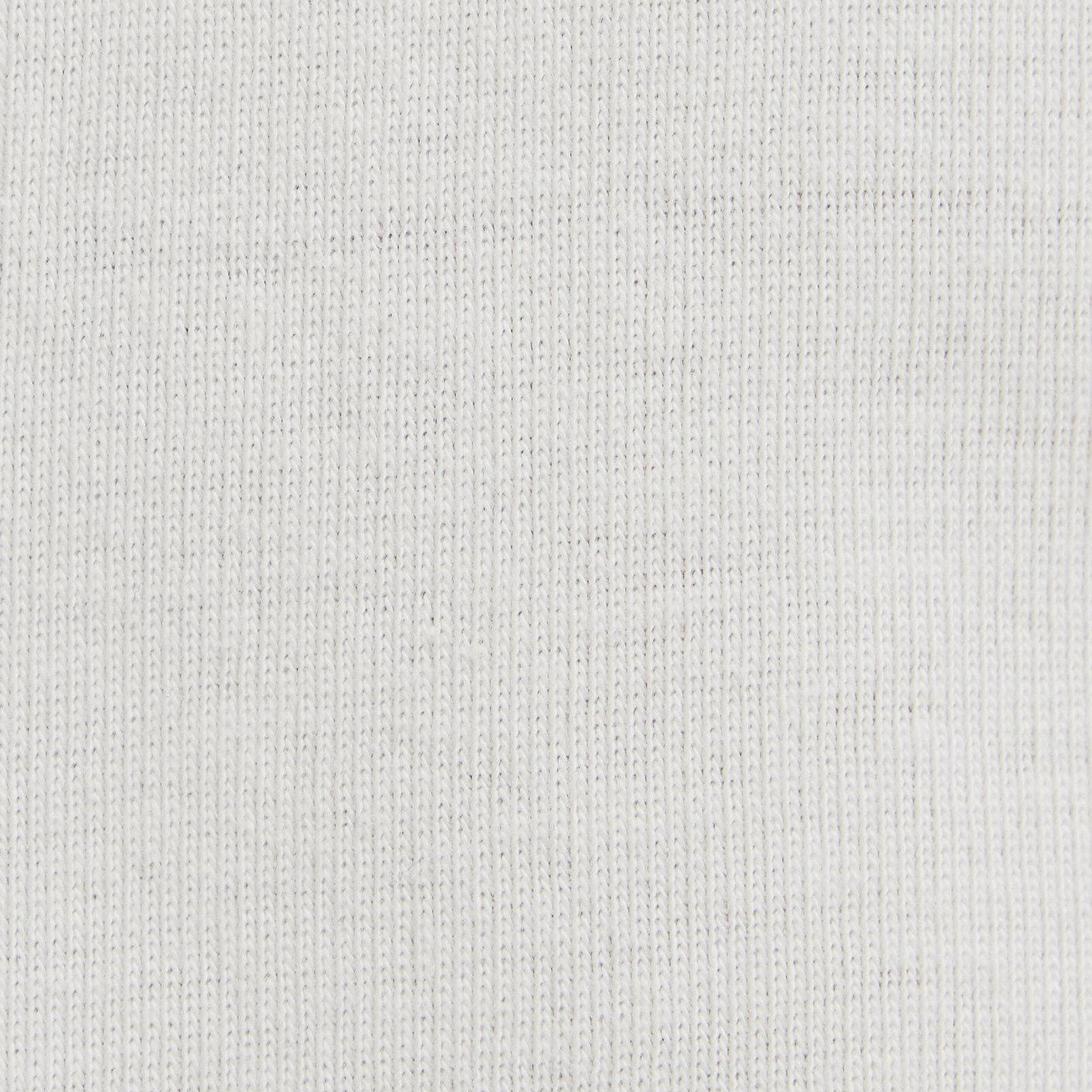 Mavi Cepli Yarı Düğmeli Ekru Tişört Fitted / Vücuda Oturan Kesim 1613978-70048