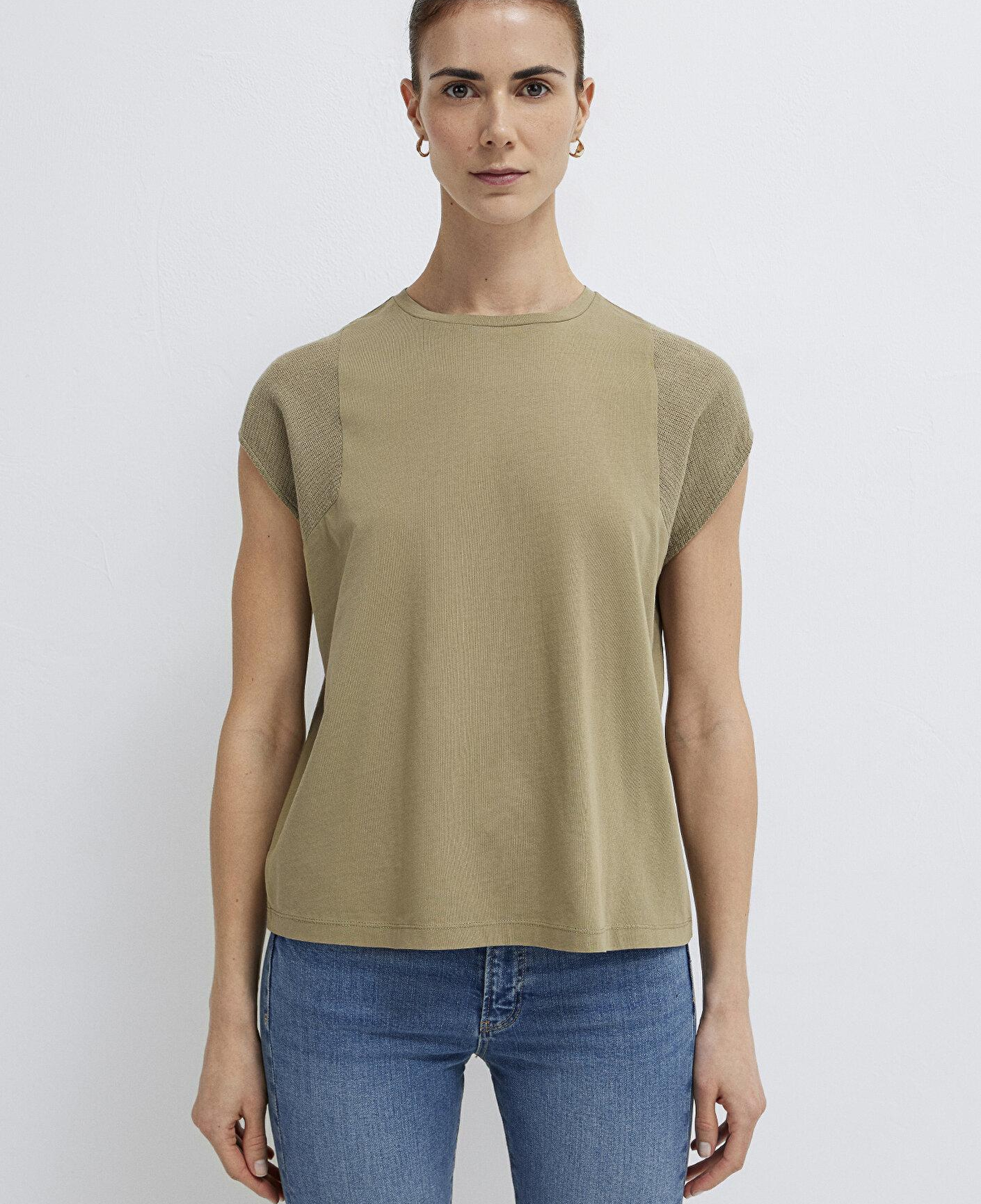 Mavi Dokulu Yeşil Tişört Regular Fit / Normal Kesim 1613970-71819