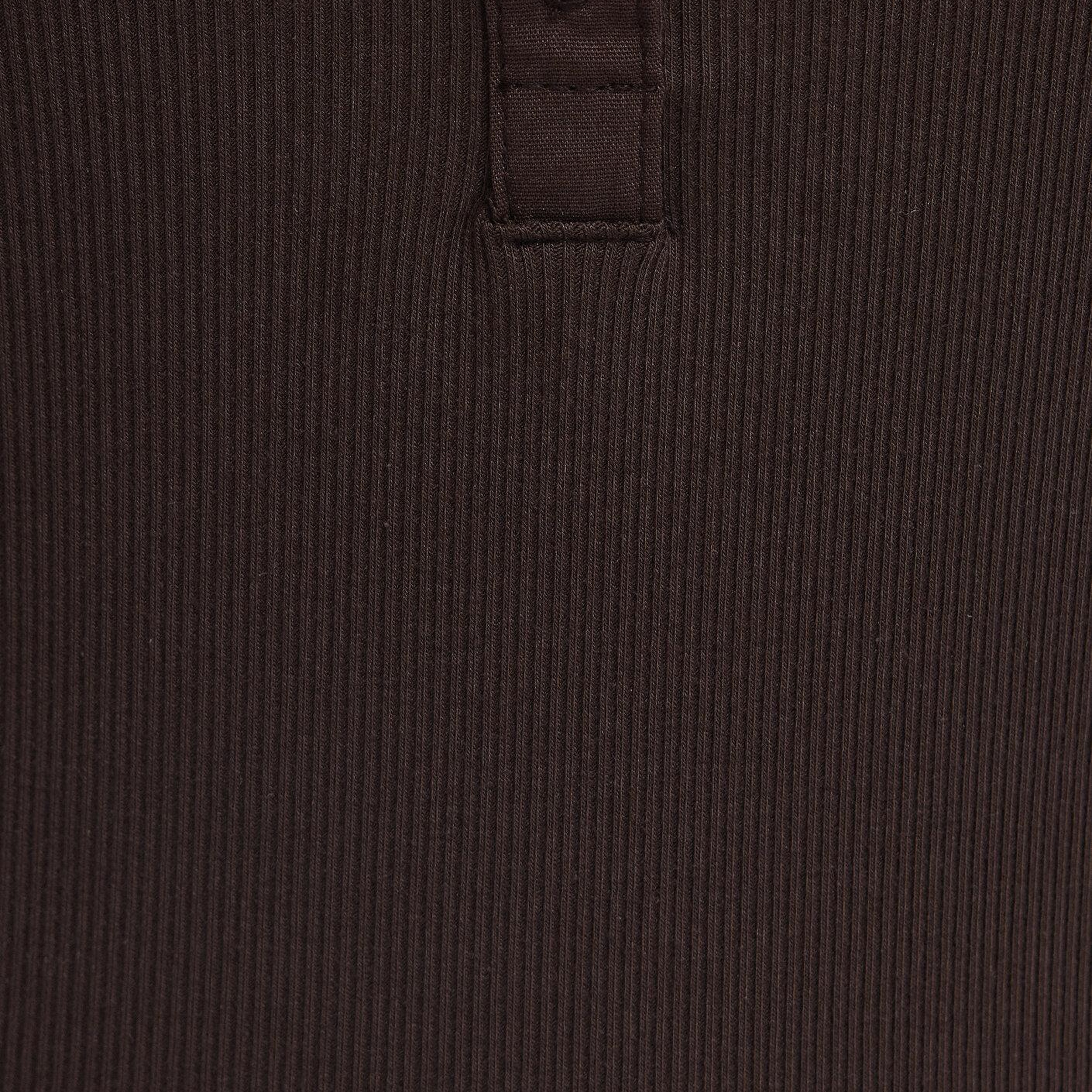 Mavi Kahverengi Tişört Fitted / Vücuda Oturan Kesim 1614008-70236