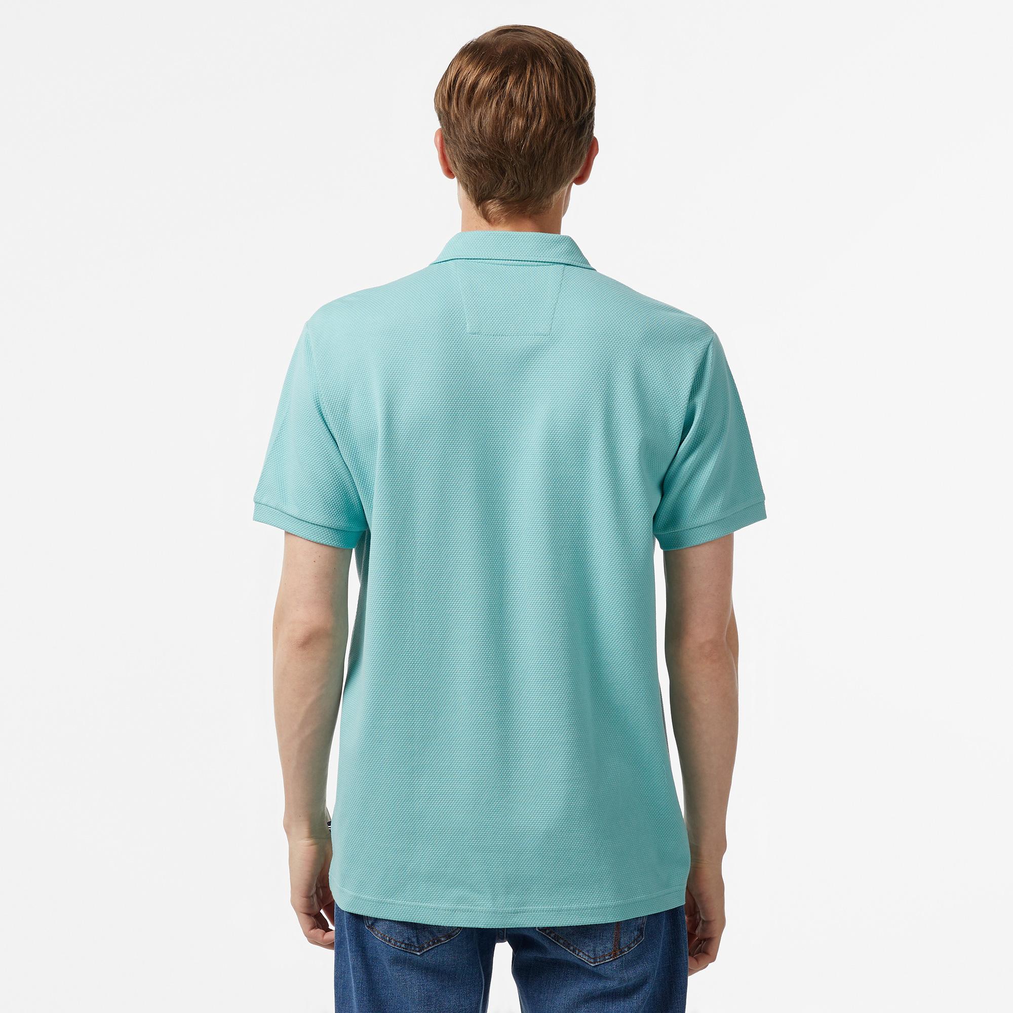 Nautica Erkek Mavi Classic Fit Kısa Kollu Polo Yaka T-Shirt