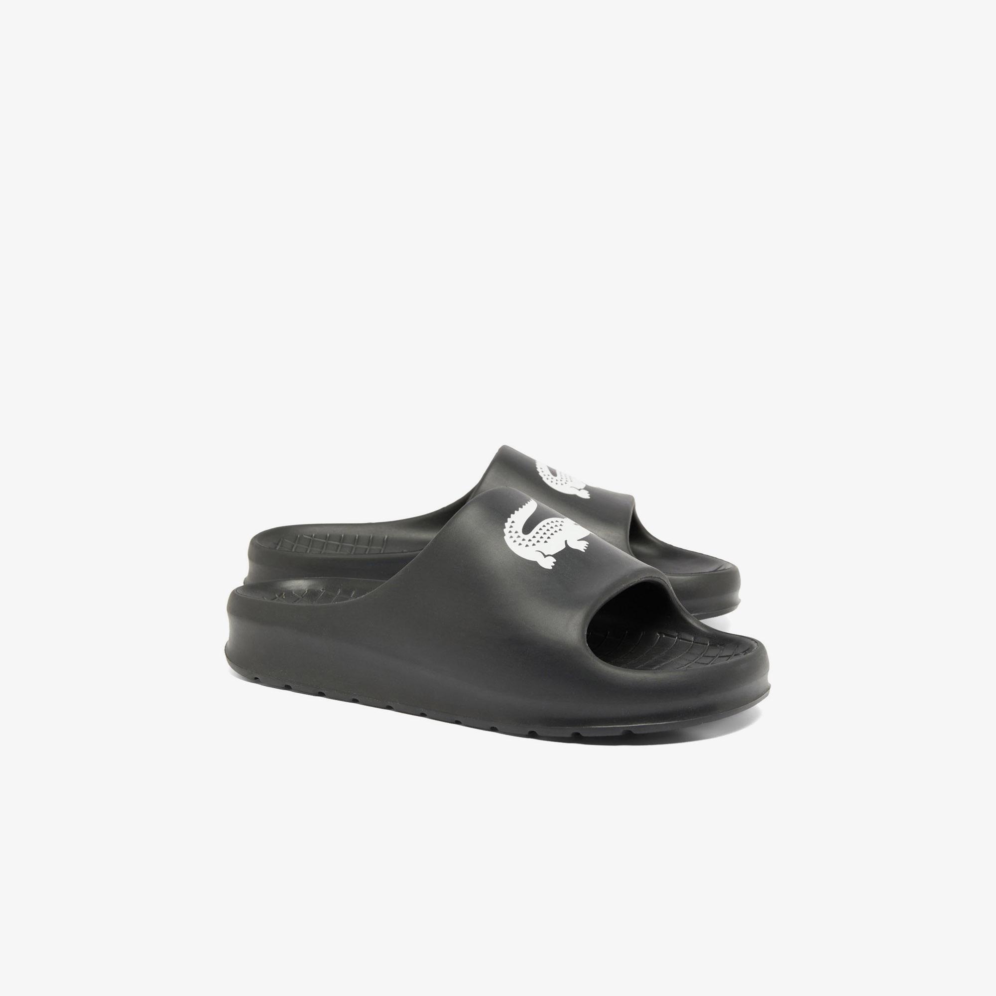 Lacoste Serve Slide 2.0 Erkek Siyah Terlik
