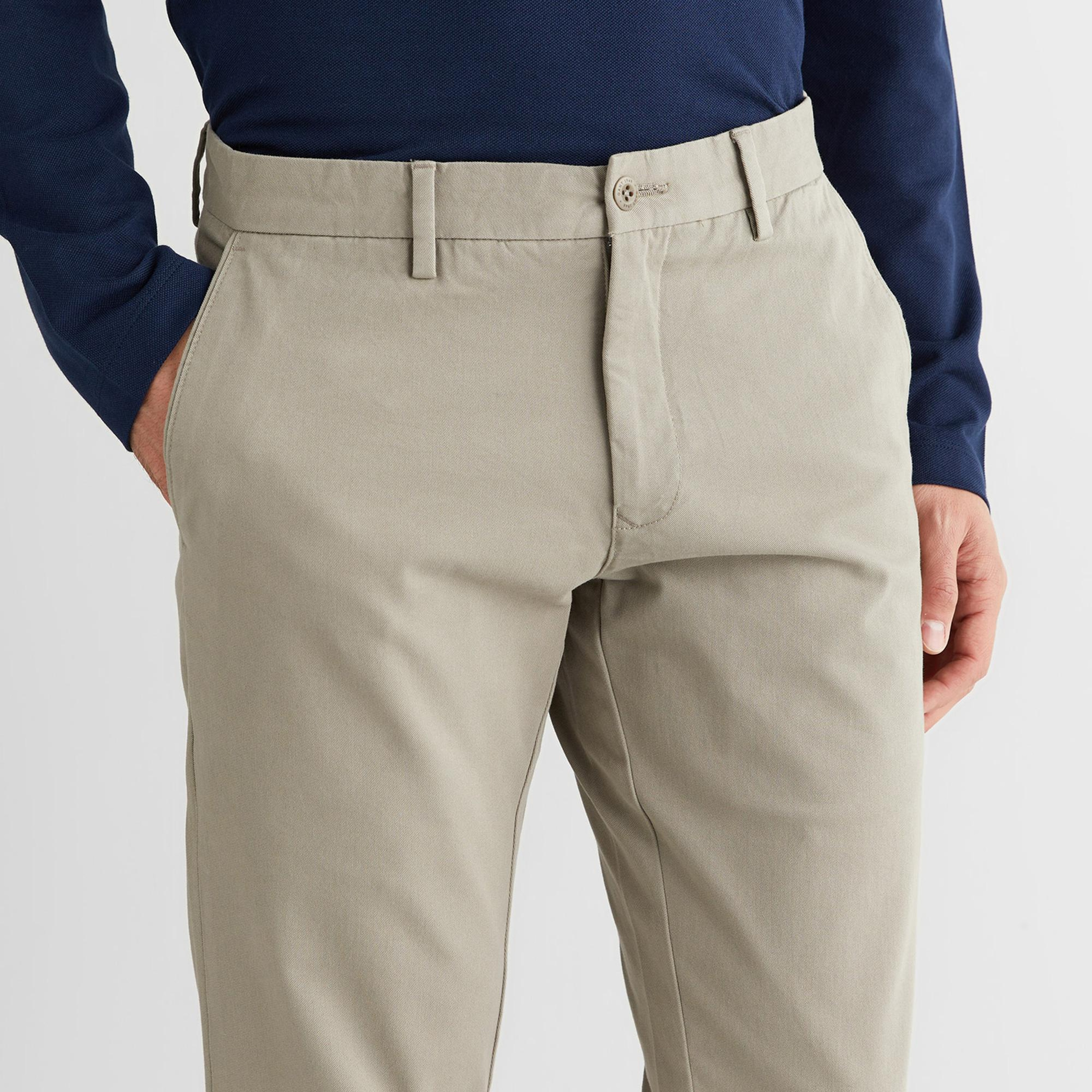 GANT Erkek Bej Slim Fit Pantolon