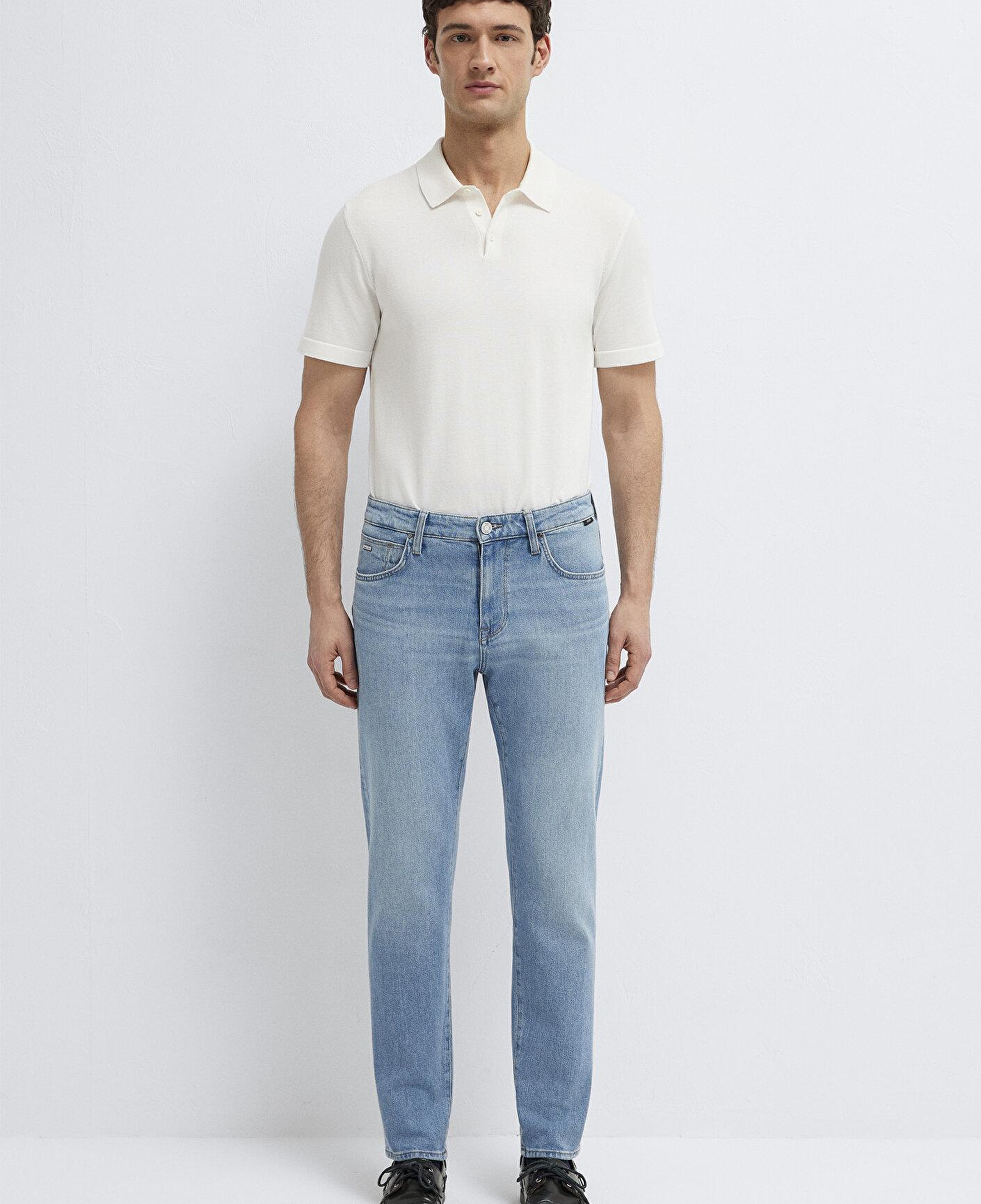Mavi London Mavi Edition Puslu Açık Mavi Jean Pantolon 0010172-A2975