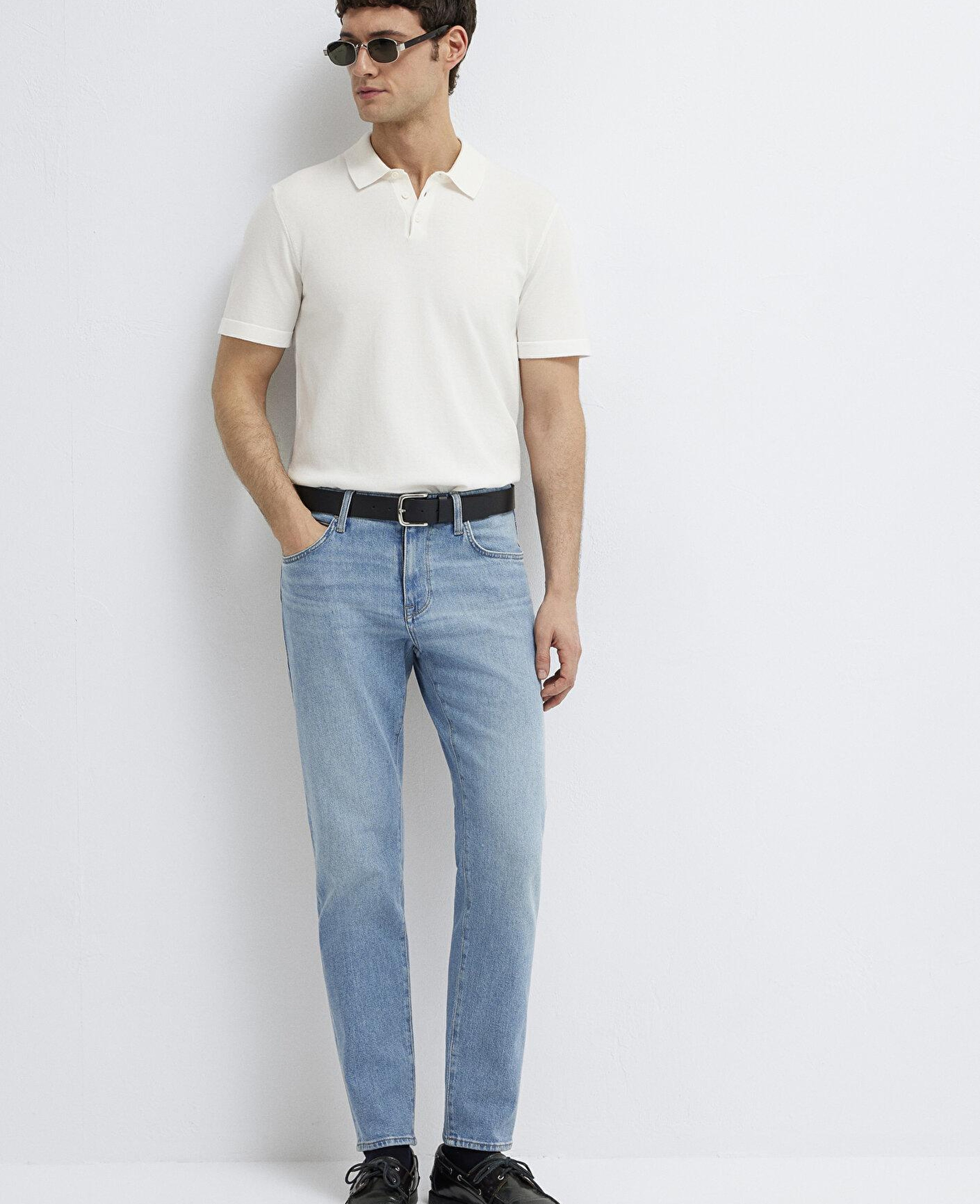 Mavi London Mavi Edition Puslu Açık Mavi Jean Pantolon 0010172-A2975