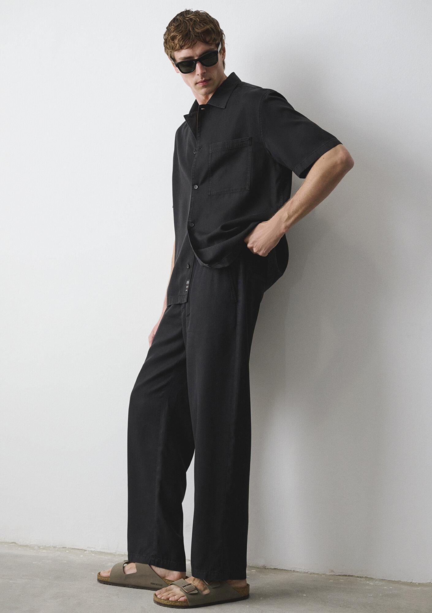 Mavi Siyah Liyosel (Tencel™) Pantolon 0010591-900