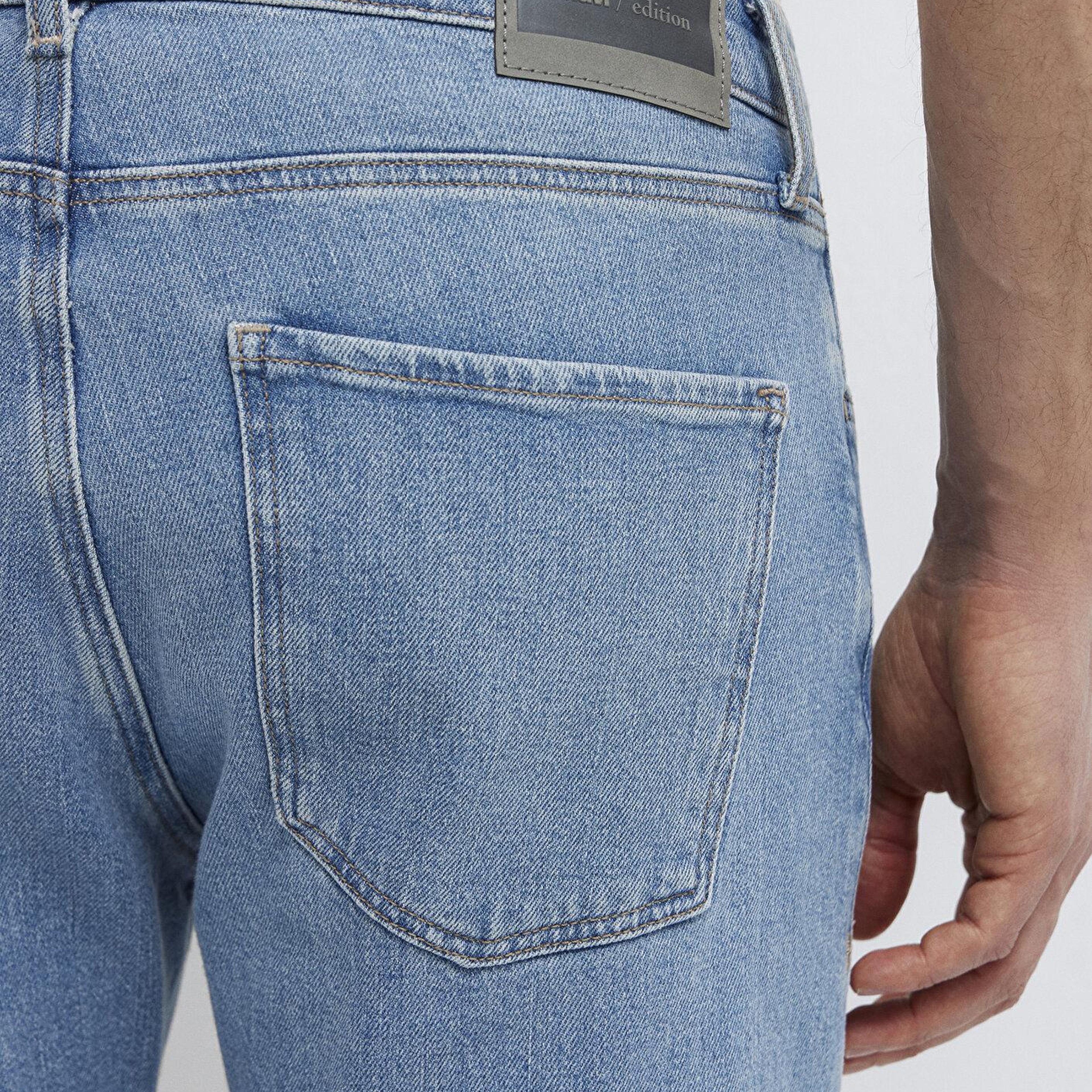 Mavi London Mavi Edition Puslu Açık Mavi Jean Pantolon 0010172-A2975