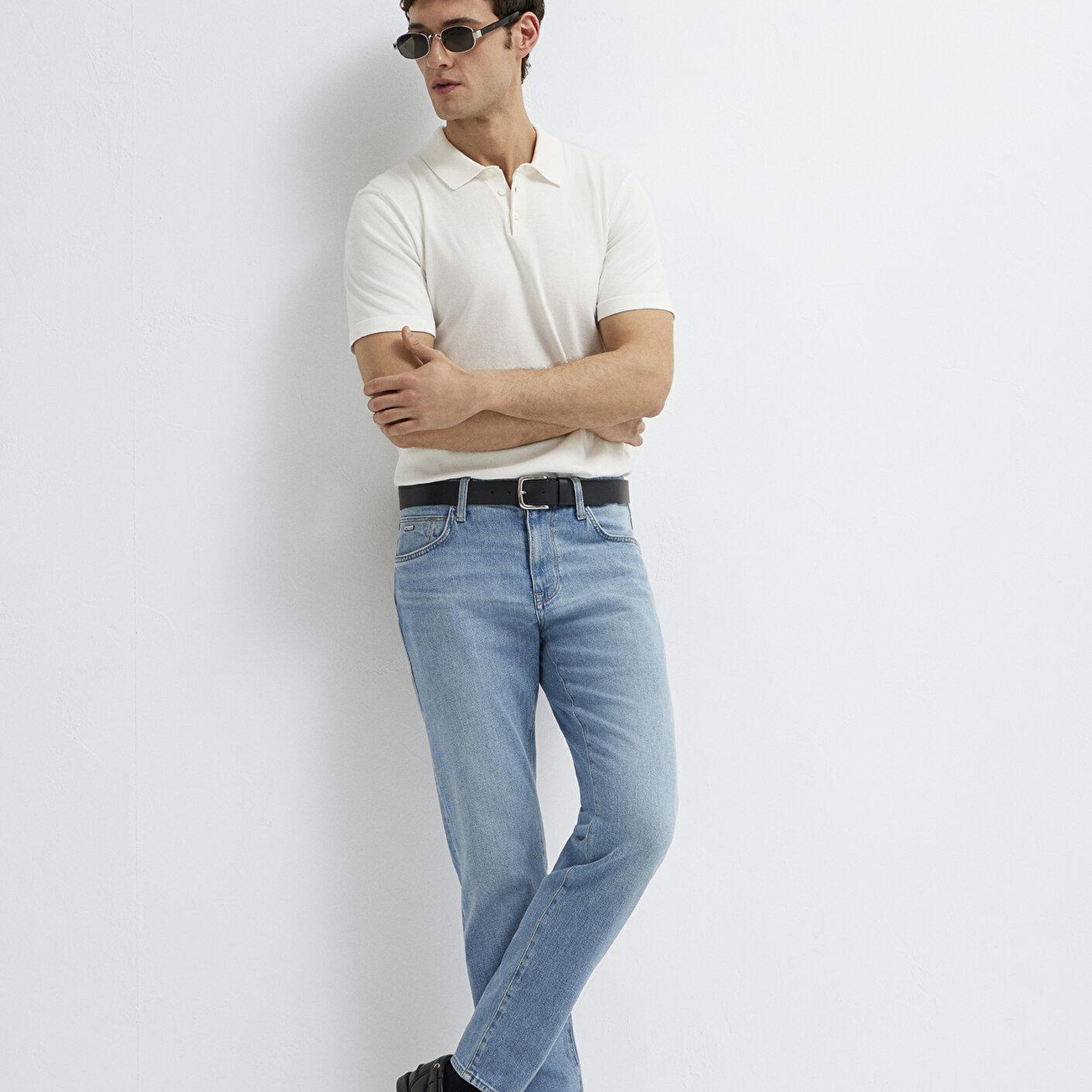 Mavi London Mavi Edition Puslu Açık Mavi Jean Pantolon 0010172-A2975