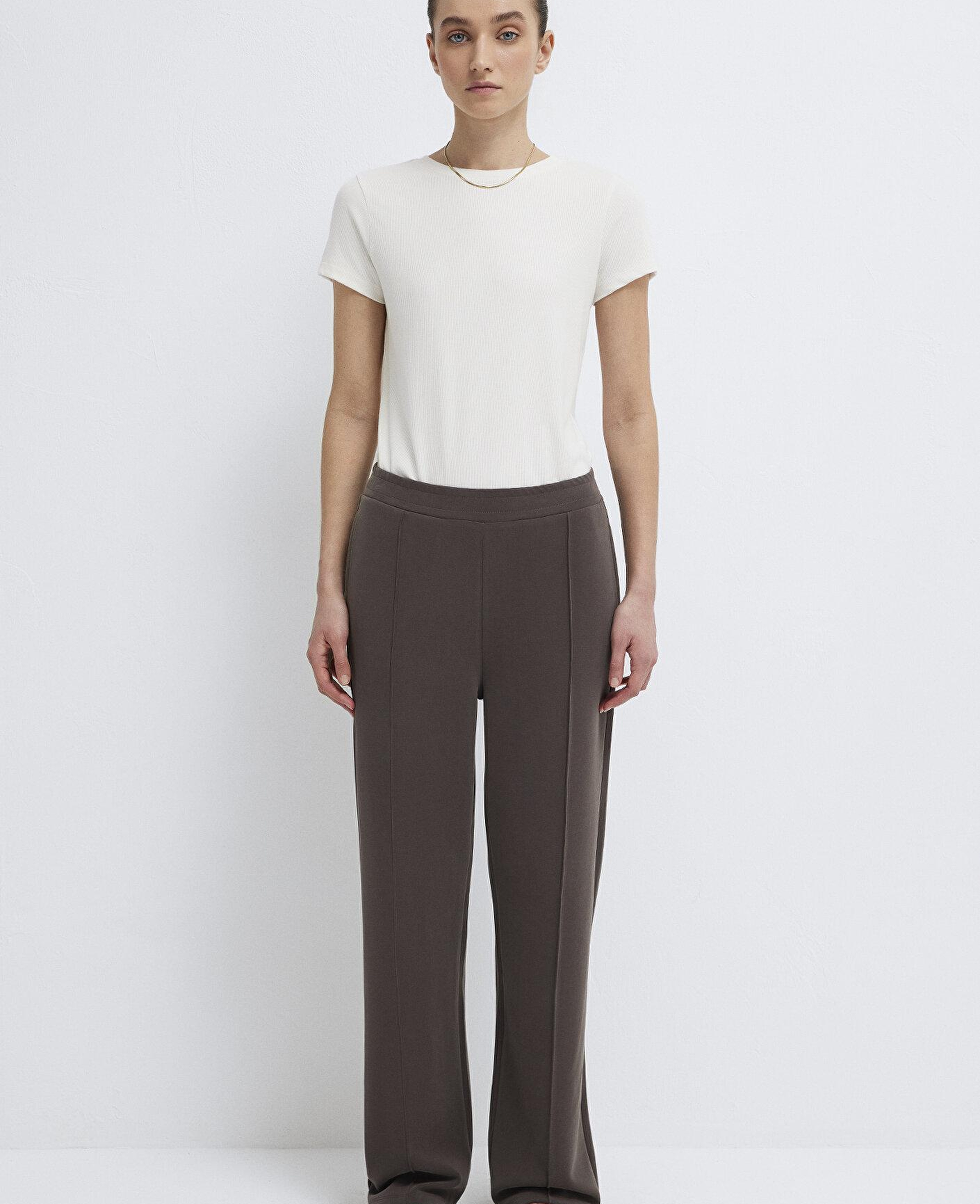 Mavi Sporty Lux Kahverengi (TENCEL™) Modal Karışımlı Eşofman Altı 1010634-71603