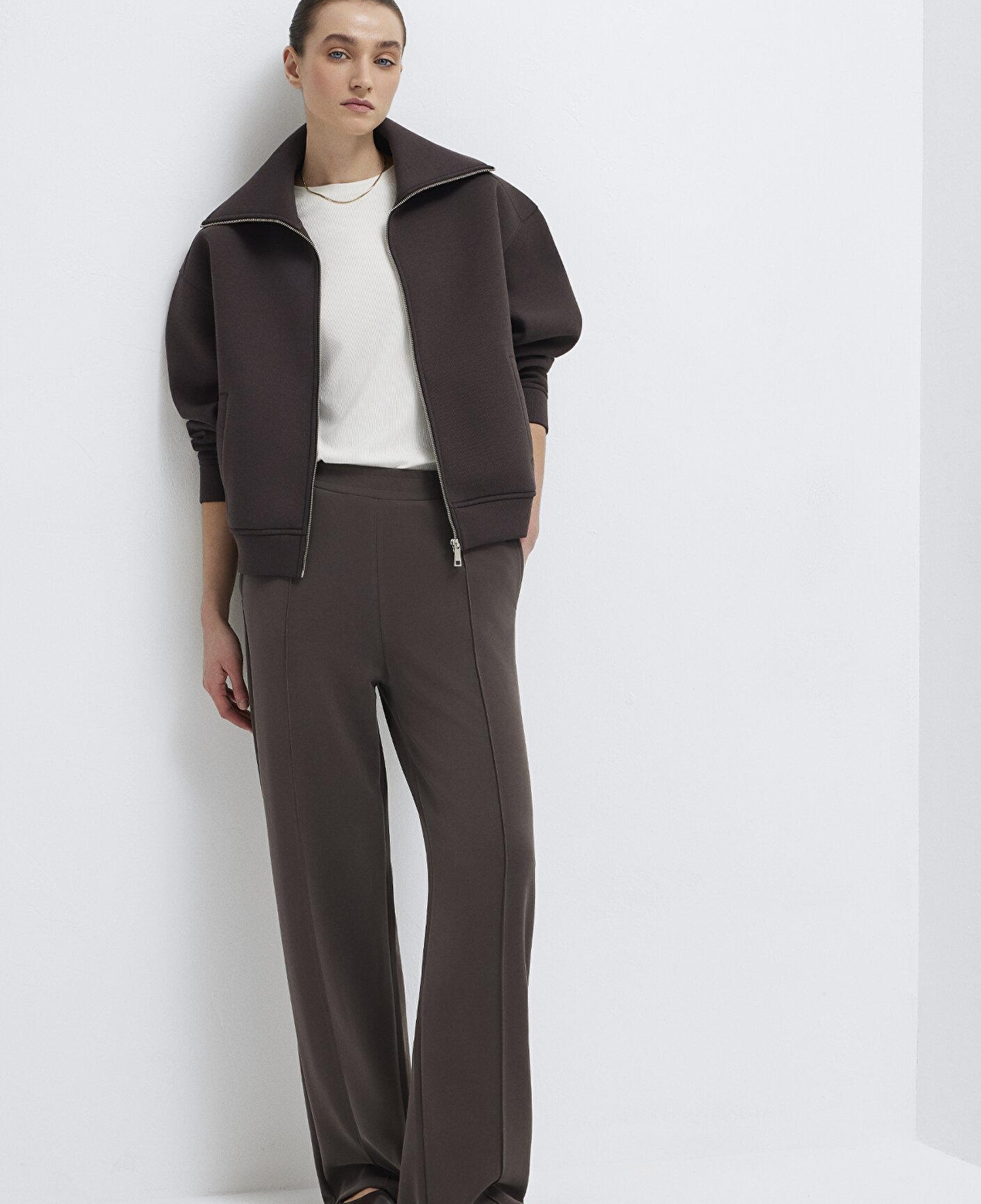 Mavi Sporty Lux Kahverengi (TENCEL™) Modal Karışımlı Eşofman Altı 1010634-71603