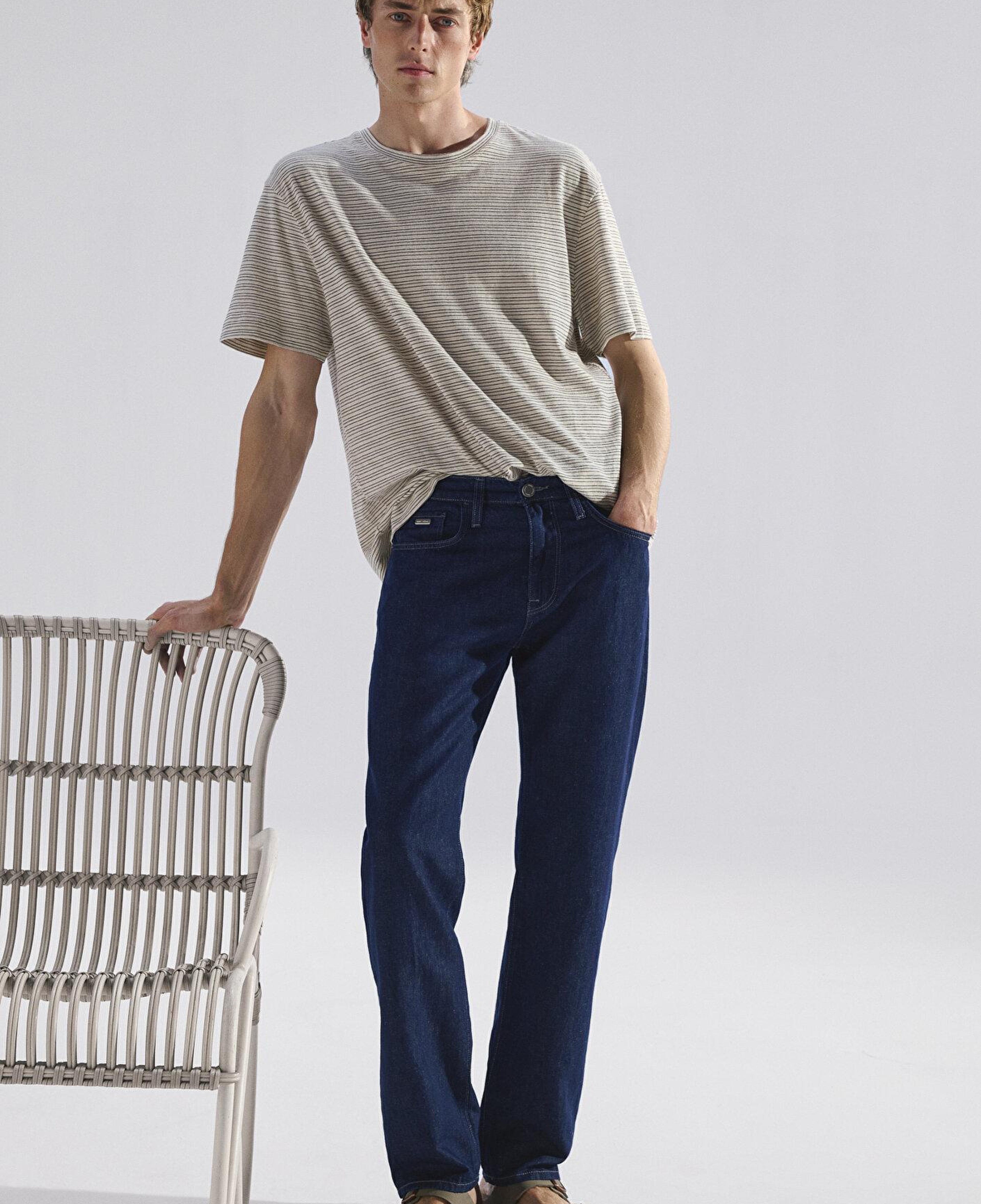 Mavi Lisbon Mavi Edition Rinse Keten Karışımlı Jean Pantolon 0010039-A3298