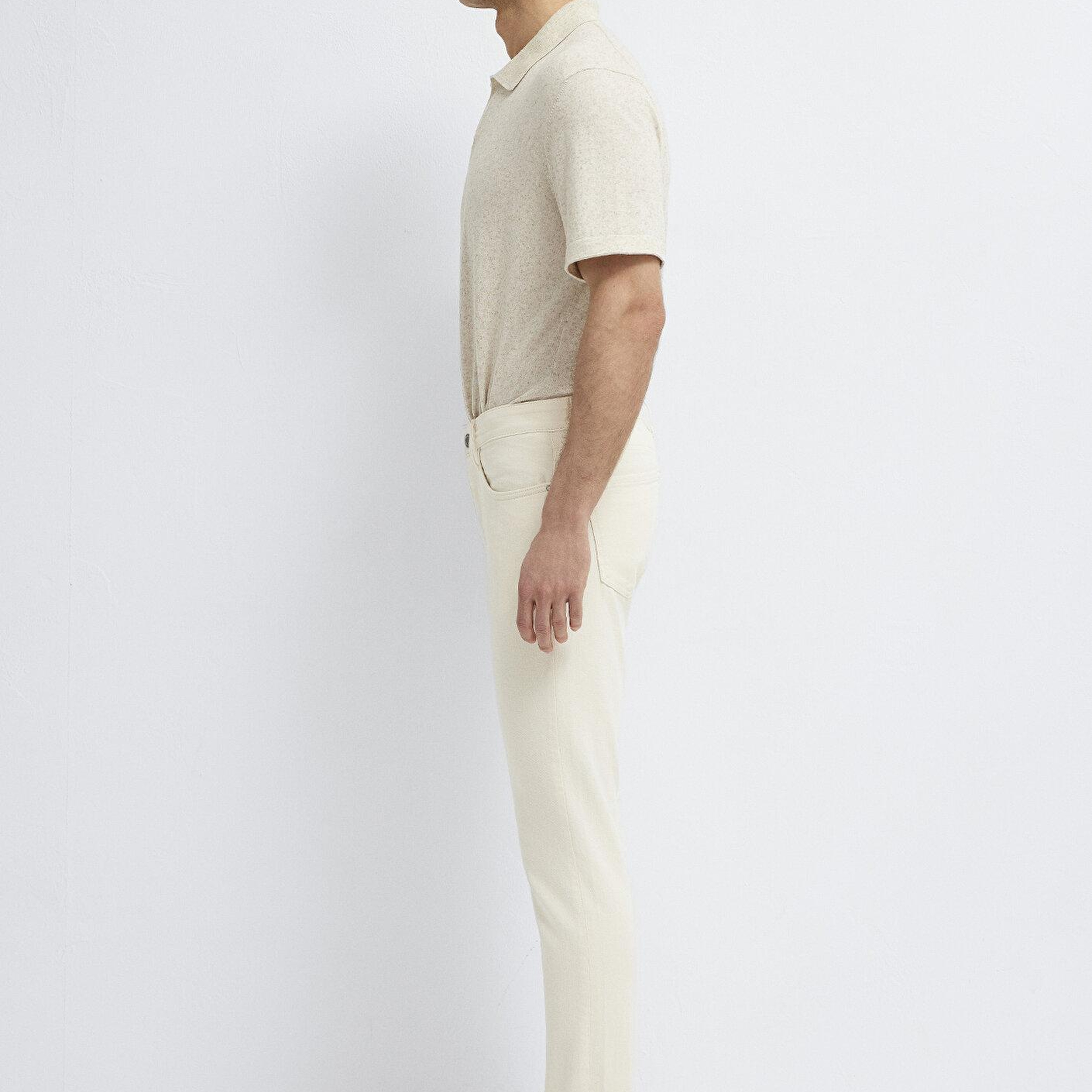 Mavi Marcus Mavi Edition Ekru Jean Pantolon 00351A3275