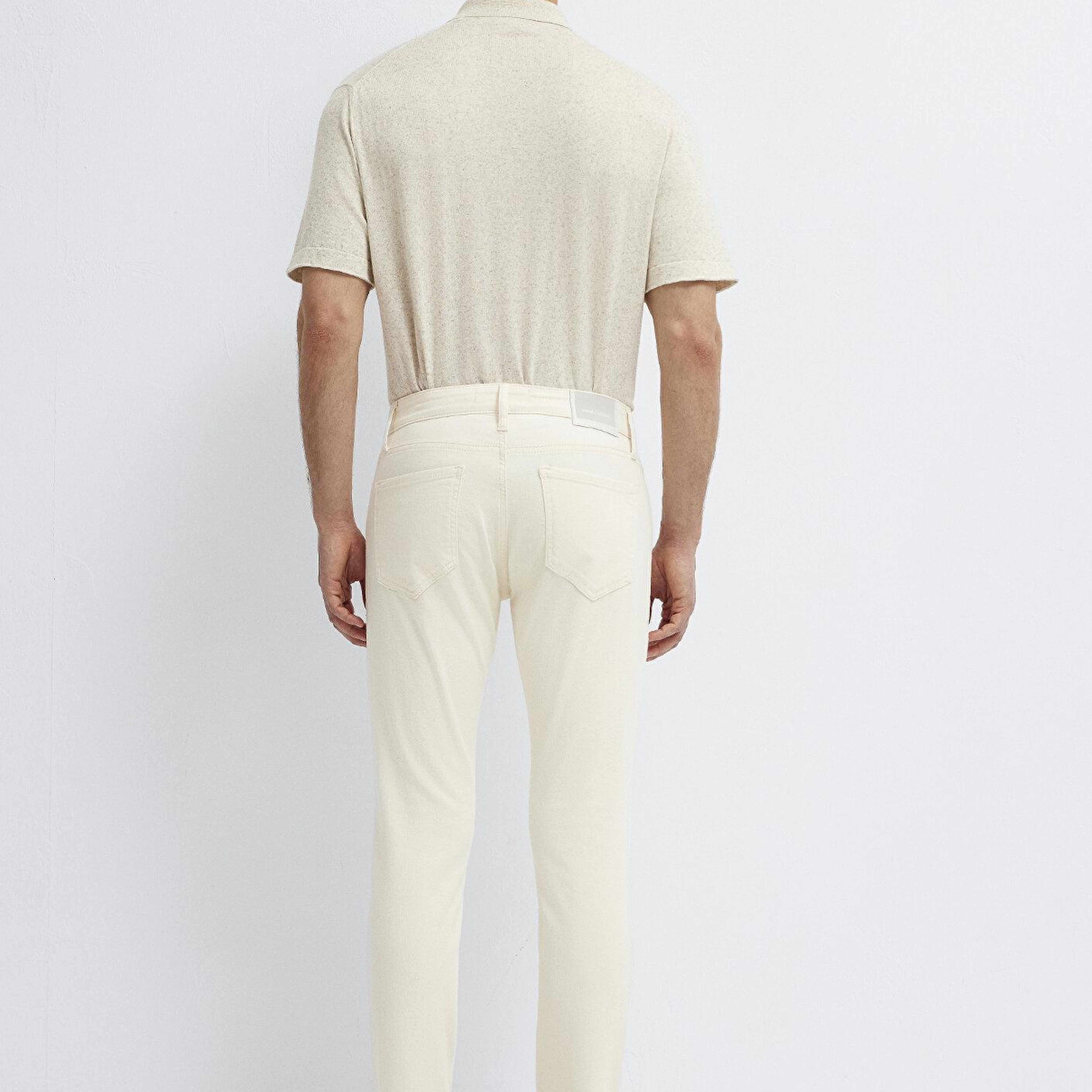 Mavi Marcus Mavi Edition Ekru Jean Pantolon 00351A3275