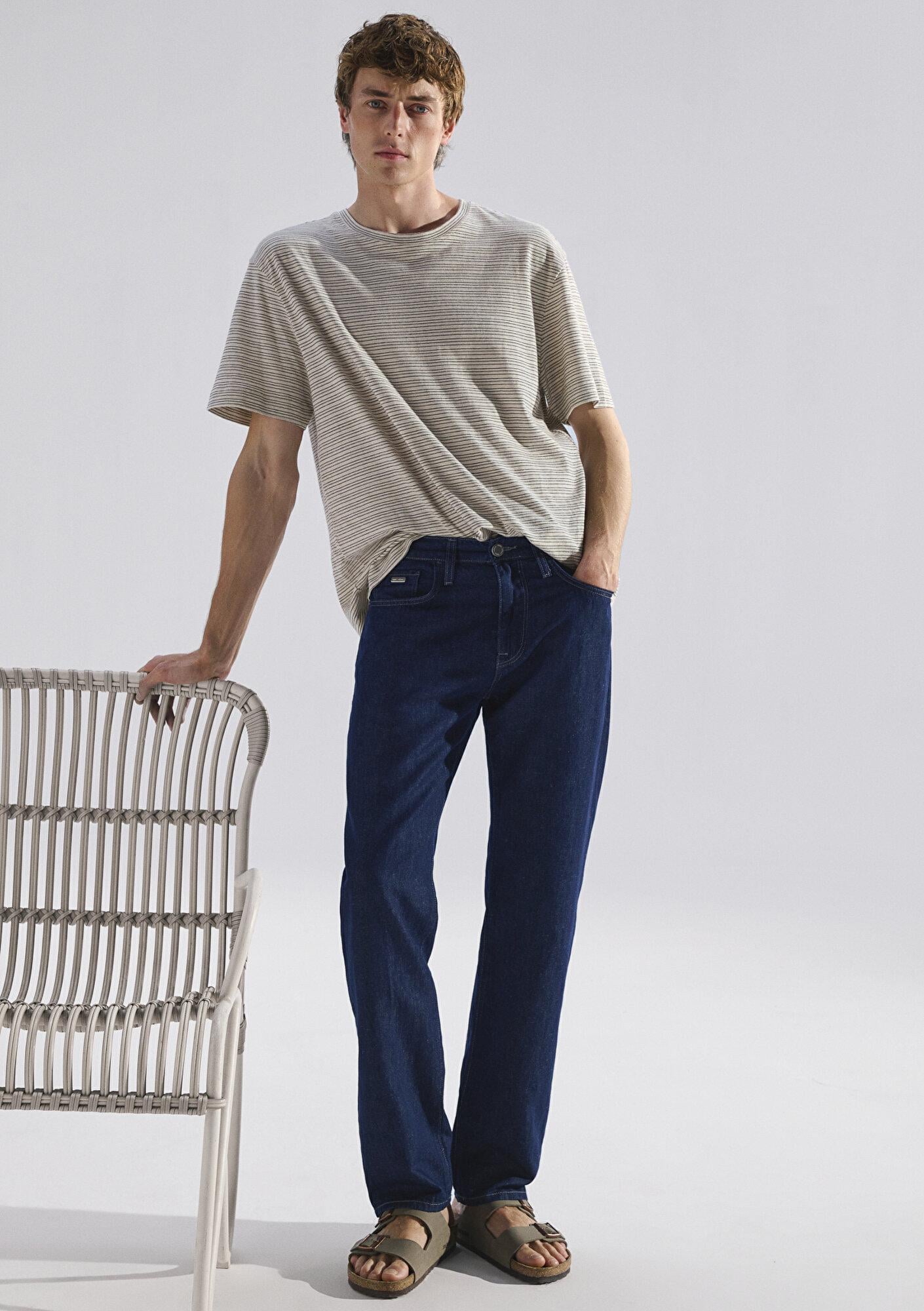 Mavi Lisbon Mavi Edition Rinse Keten Karışımlı Jean Pantolon 0010039-A3298