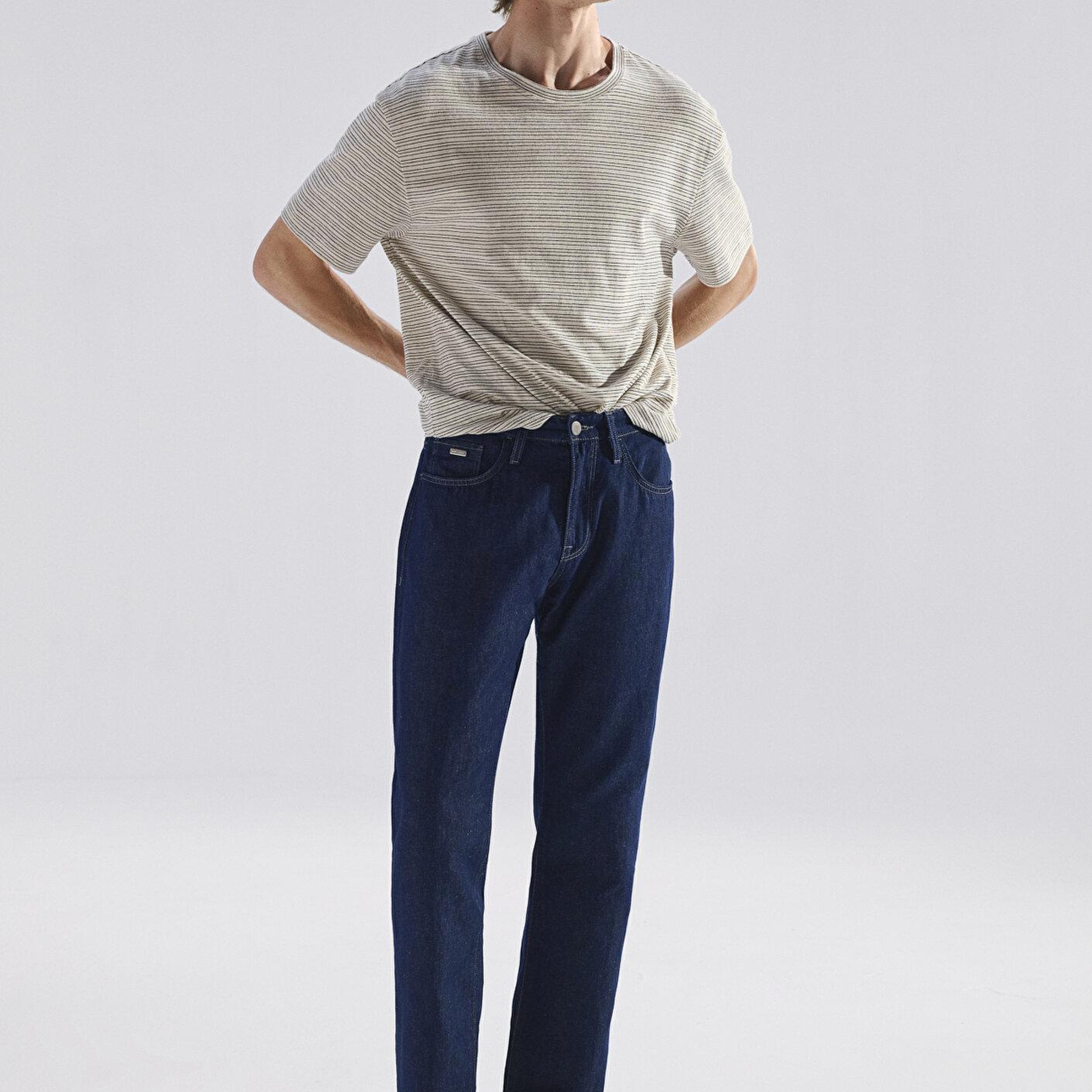 Mavi Lisbon Mavi Edition Rinse Keten Karışımlı Jean Pantolon 0010039-A3298