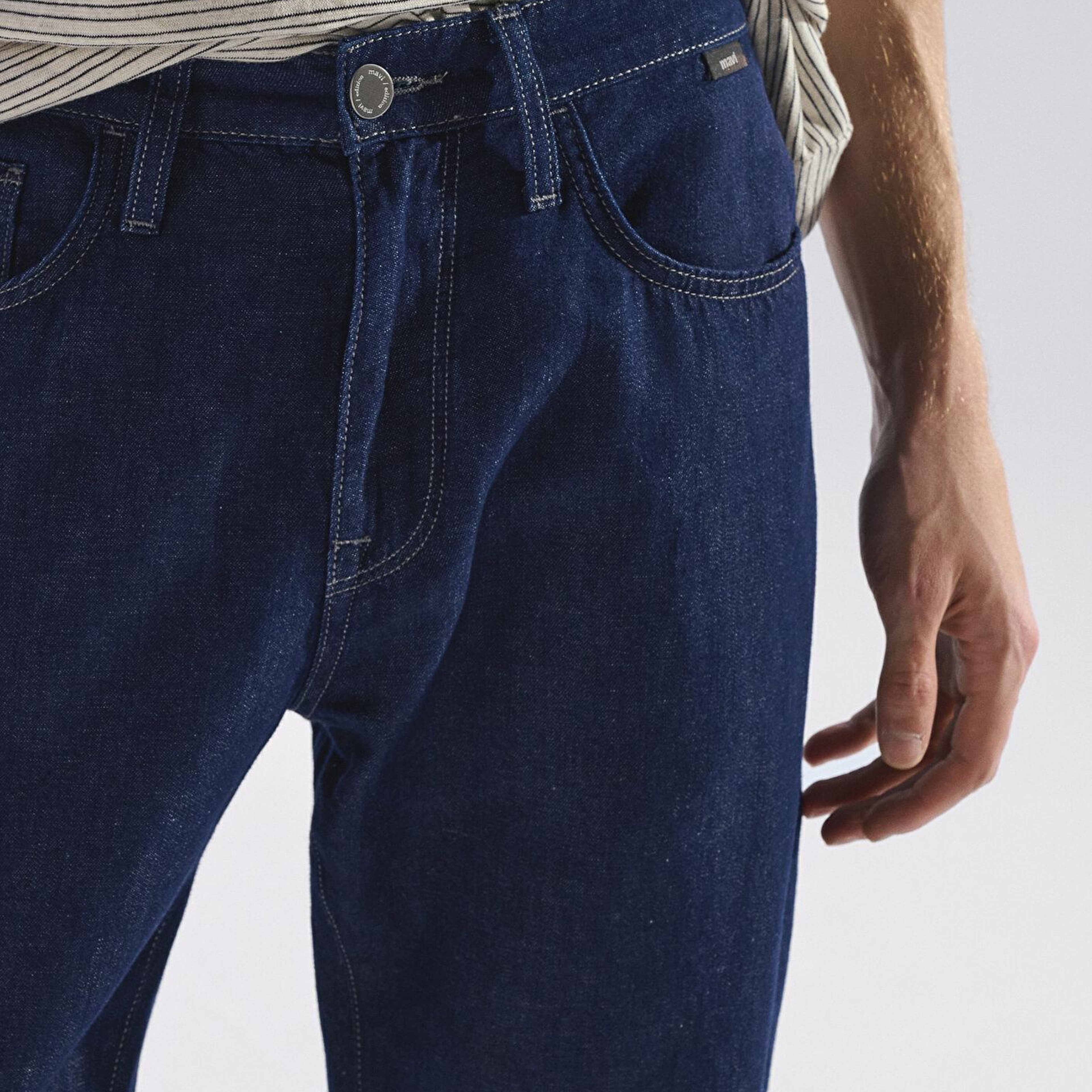 Mavi Lisbon Mavi Edition Rinse Keten Karışımlı Jean Pantolon 0010039-A3298