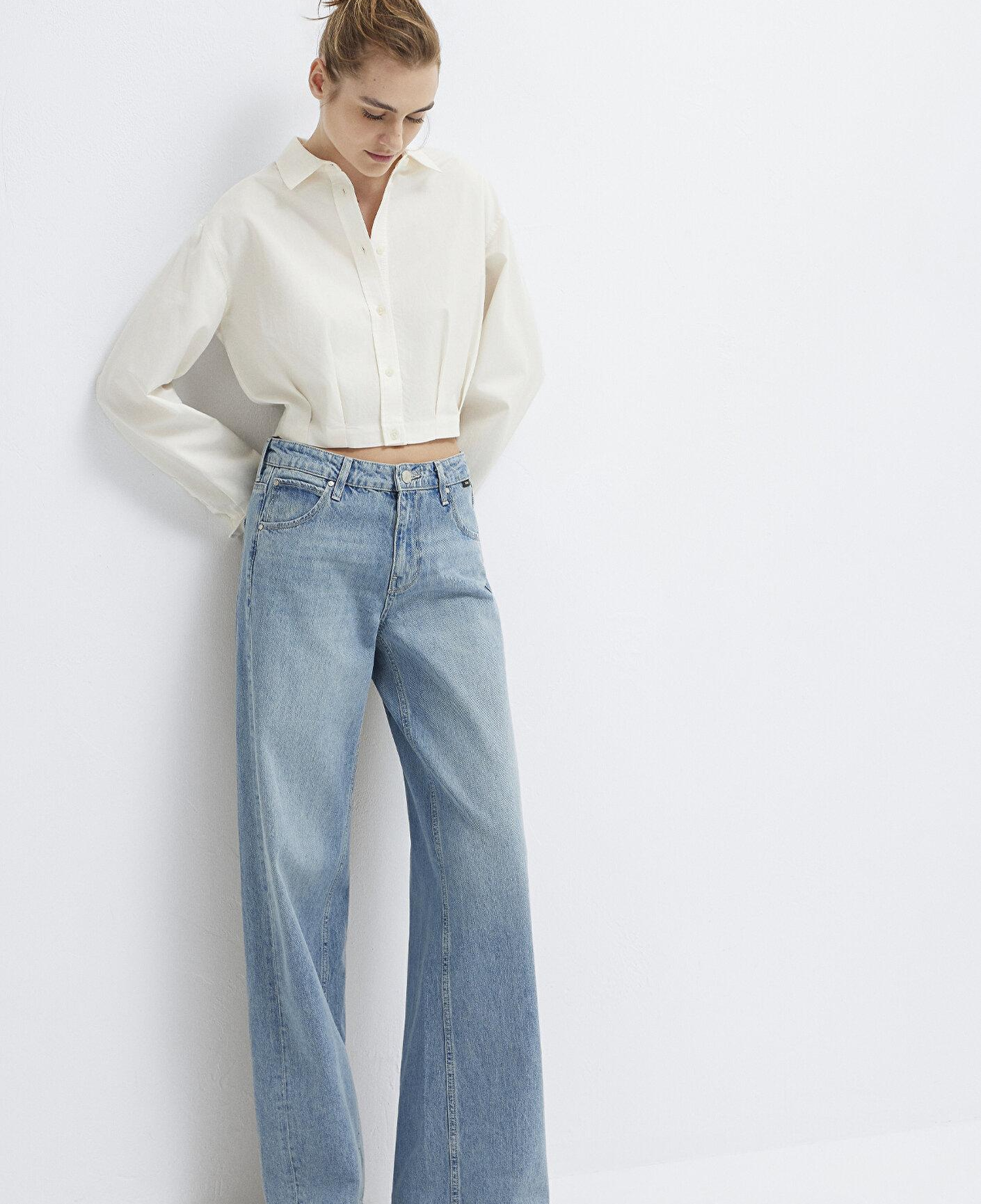 Mavi Siena Iconic Puslu Açık Mavi Jean Pantolon 1010763-A3902