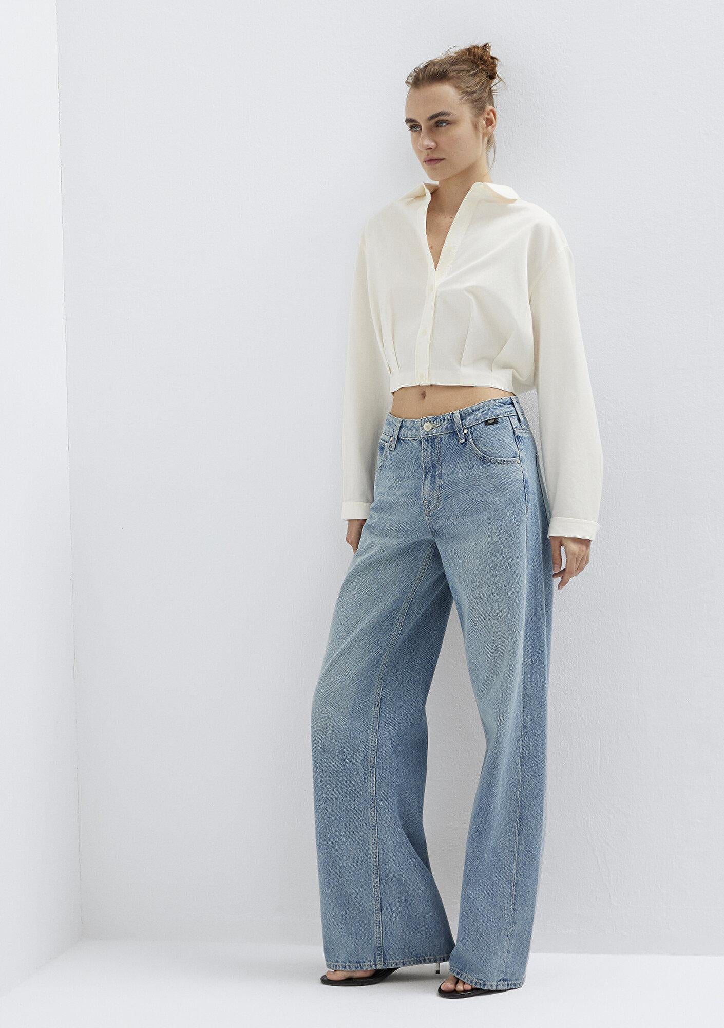 Mavi Siena Iconic Puslu Açık Mavi Jean Pantolon 1010763-A3902