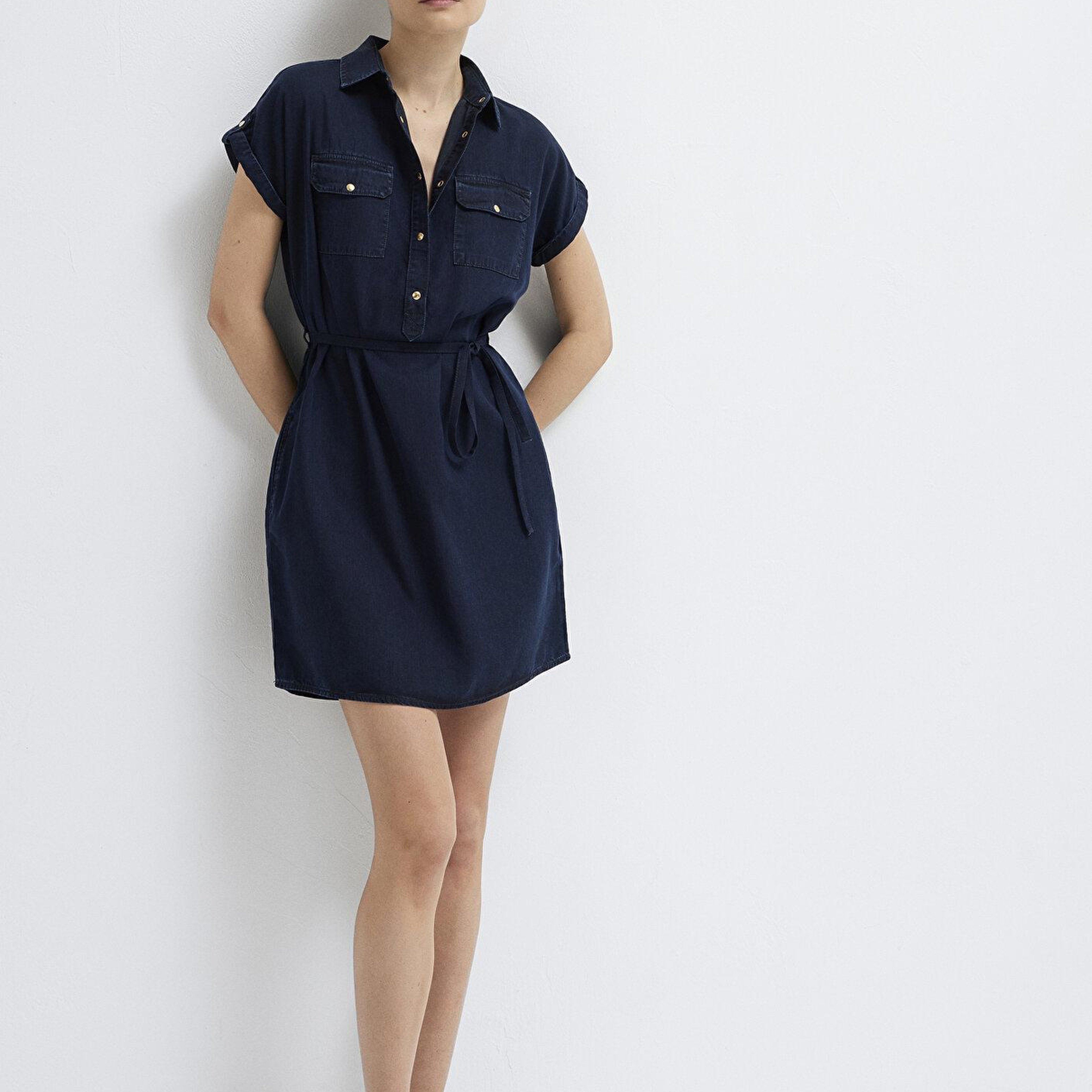 Mavi Barbara Gold Klasik Rinse Jean Elbise 130548-A3894