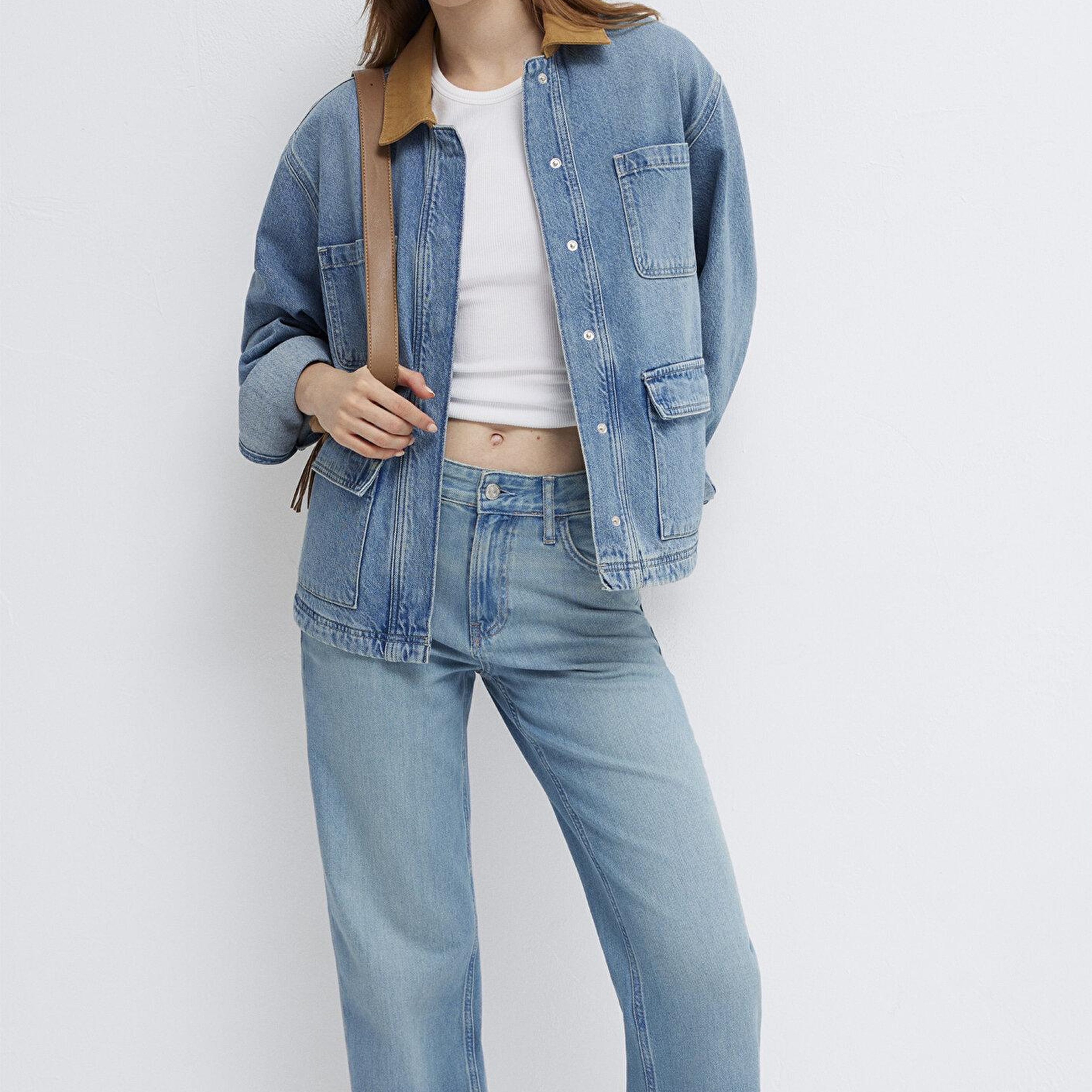 Mavi The Road Iconic Vintage Indigo Mavisi Jean Yelek 1121100-A3859