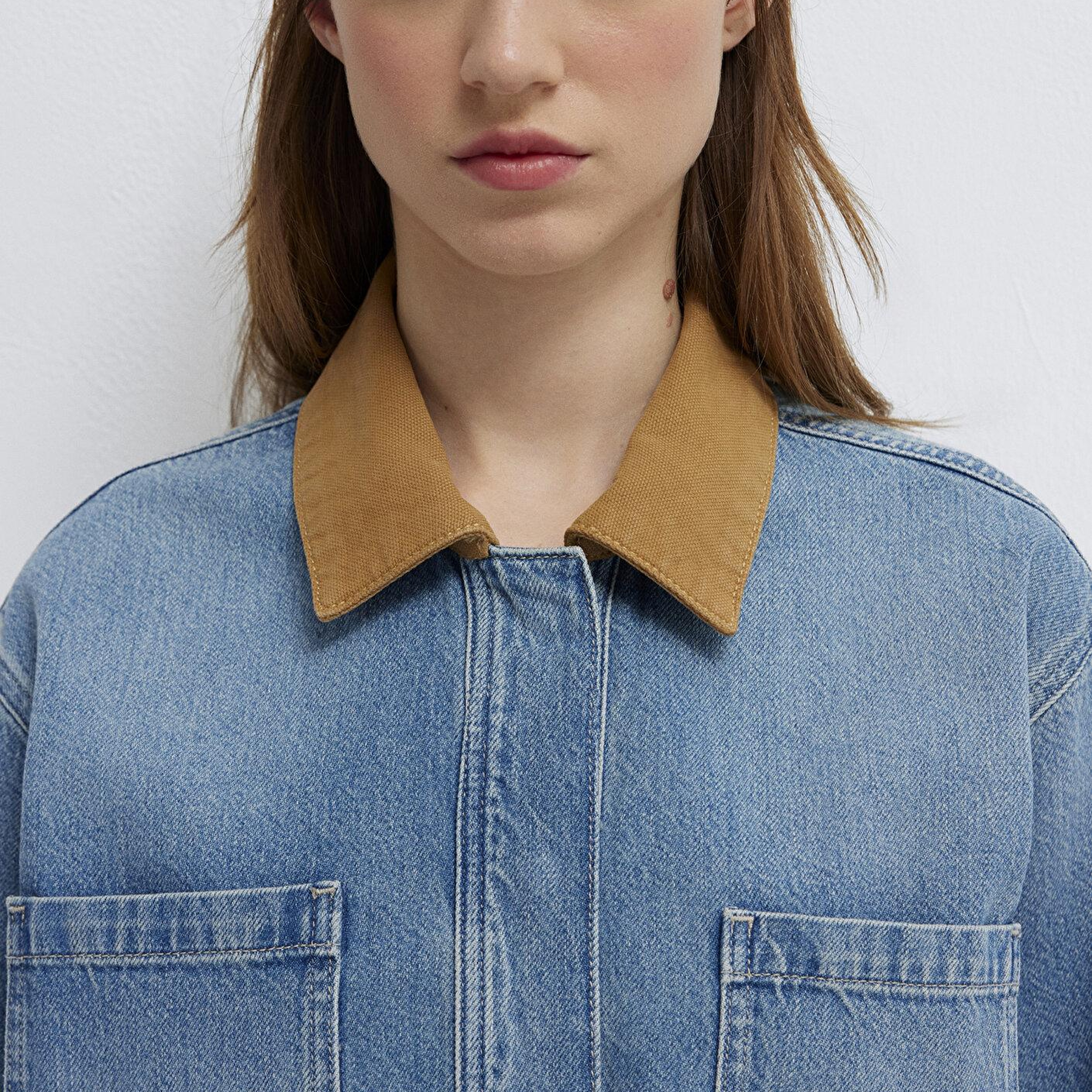 Mavi The Road Iconic Vintage Indigo Mavisi Jean Yelek 1121100-A3859