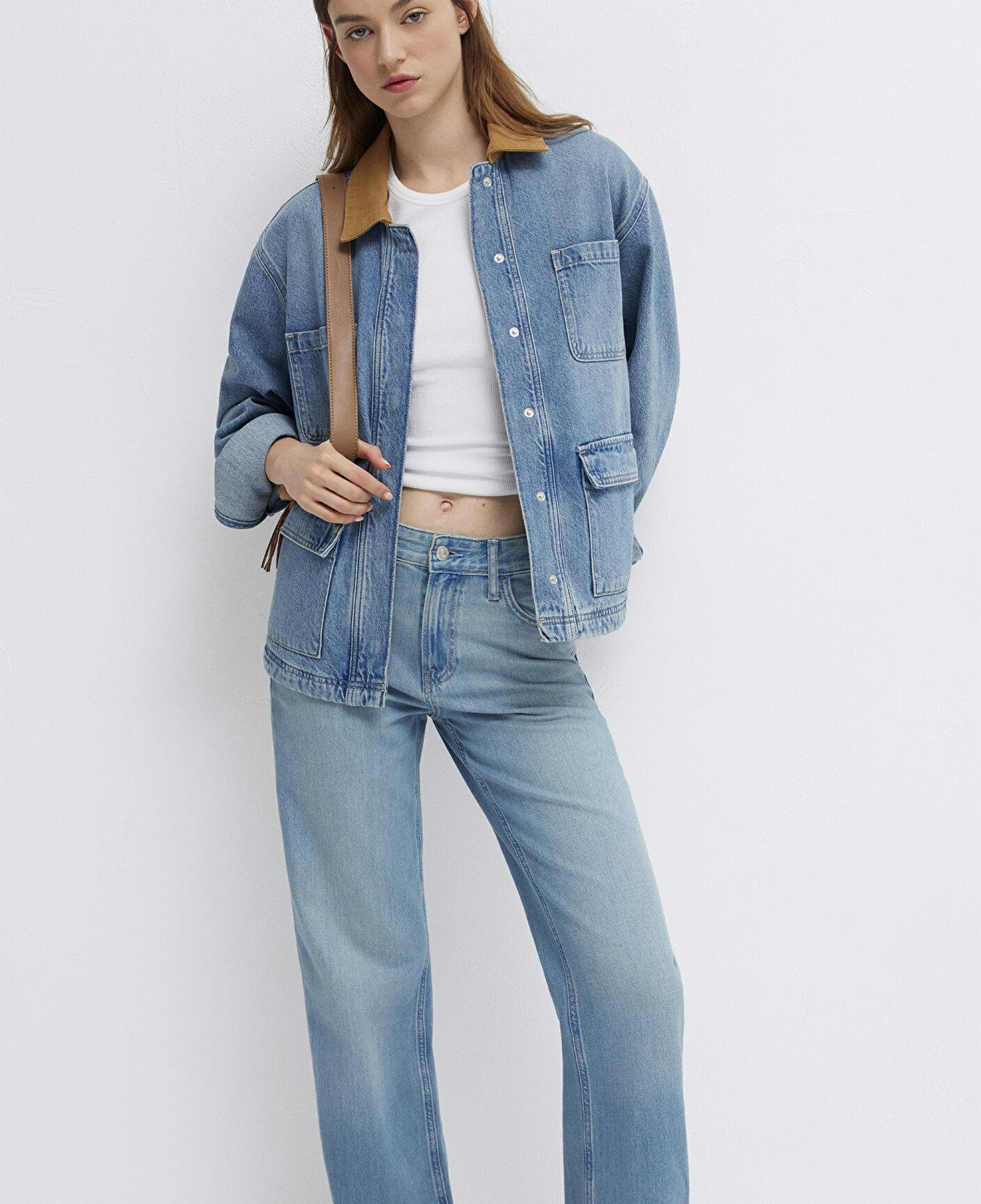 Mavi The Road Iconic Vintage Indigo Mavisi Jean Yelek 1121100-A3859