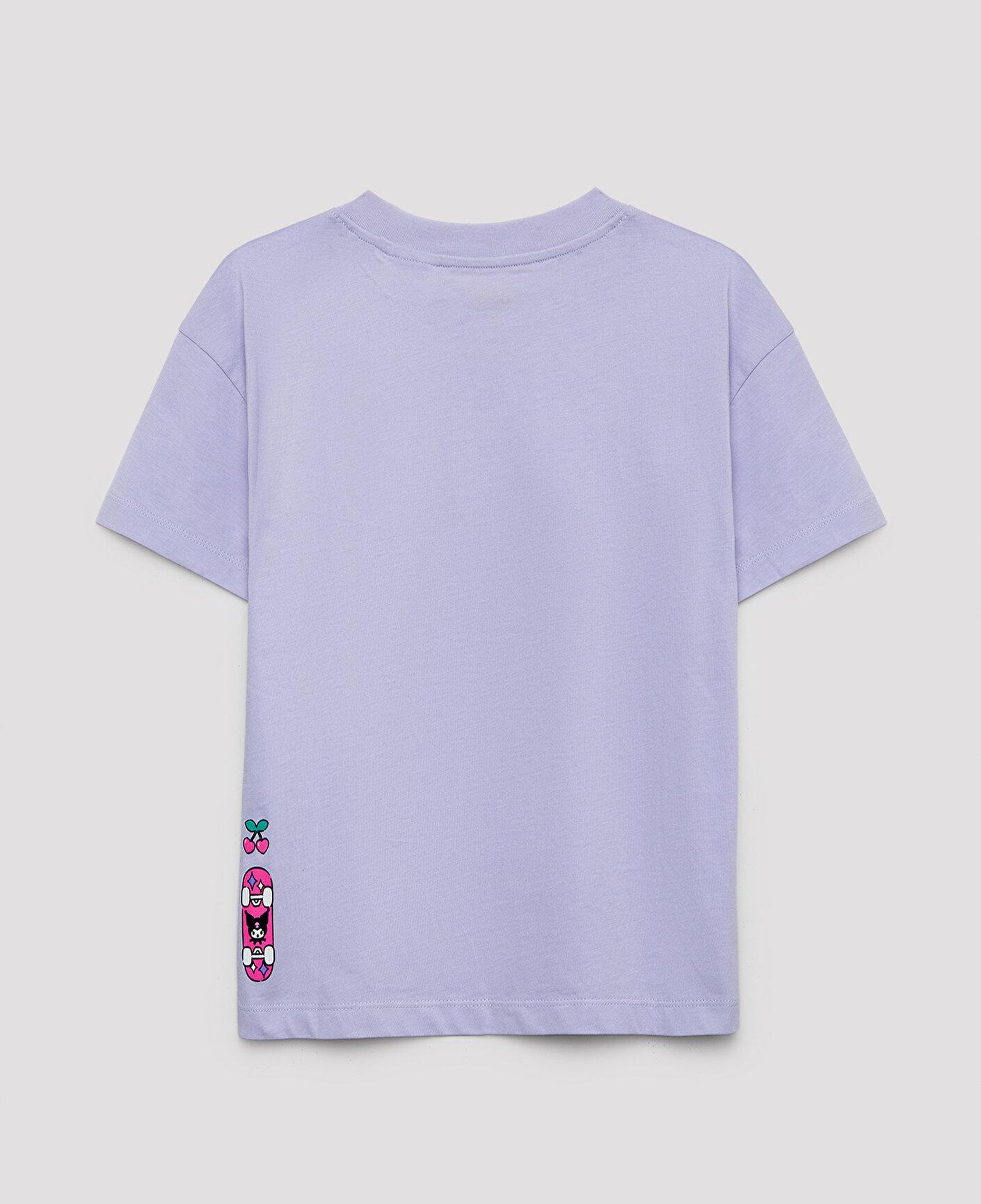 Mavi Kuromi Baskılı Mor Tişört Loose Fit / Bol Rahat Kesim 7610457-70523
