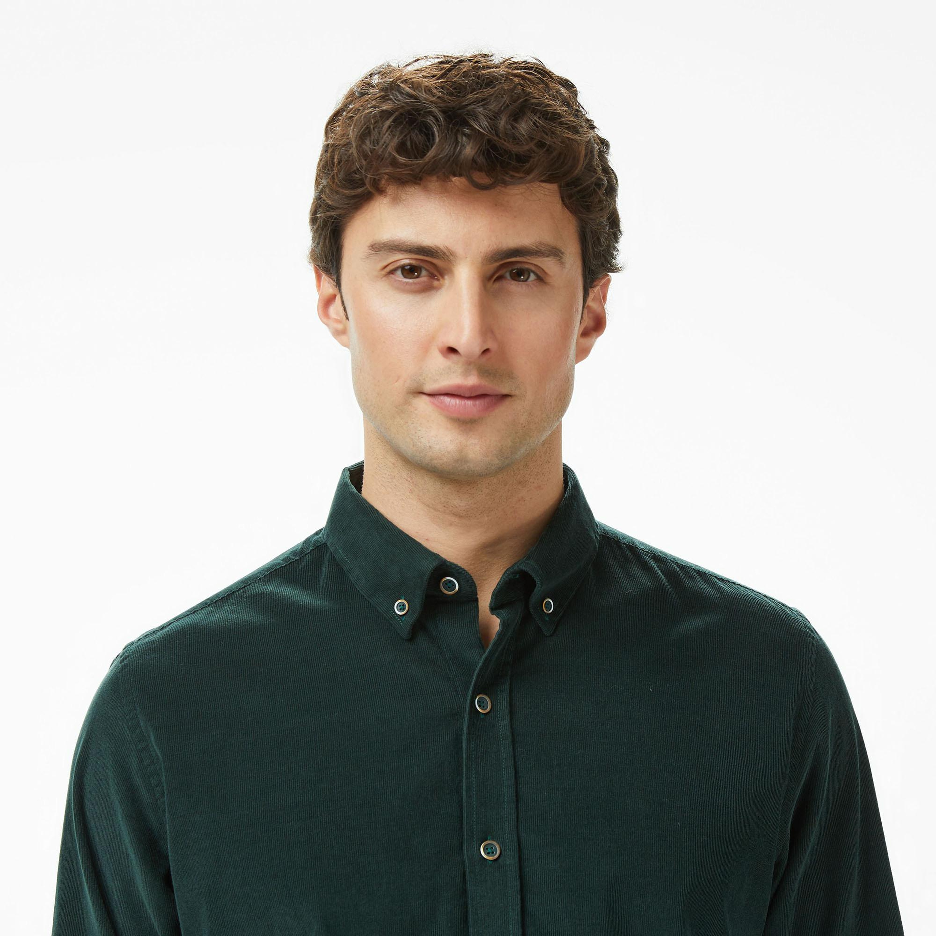 Nautica Erkek Yeşil Classic Fit Gömlek