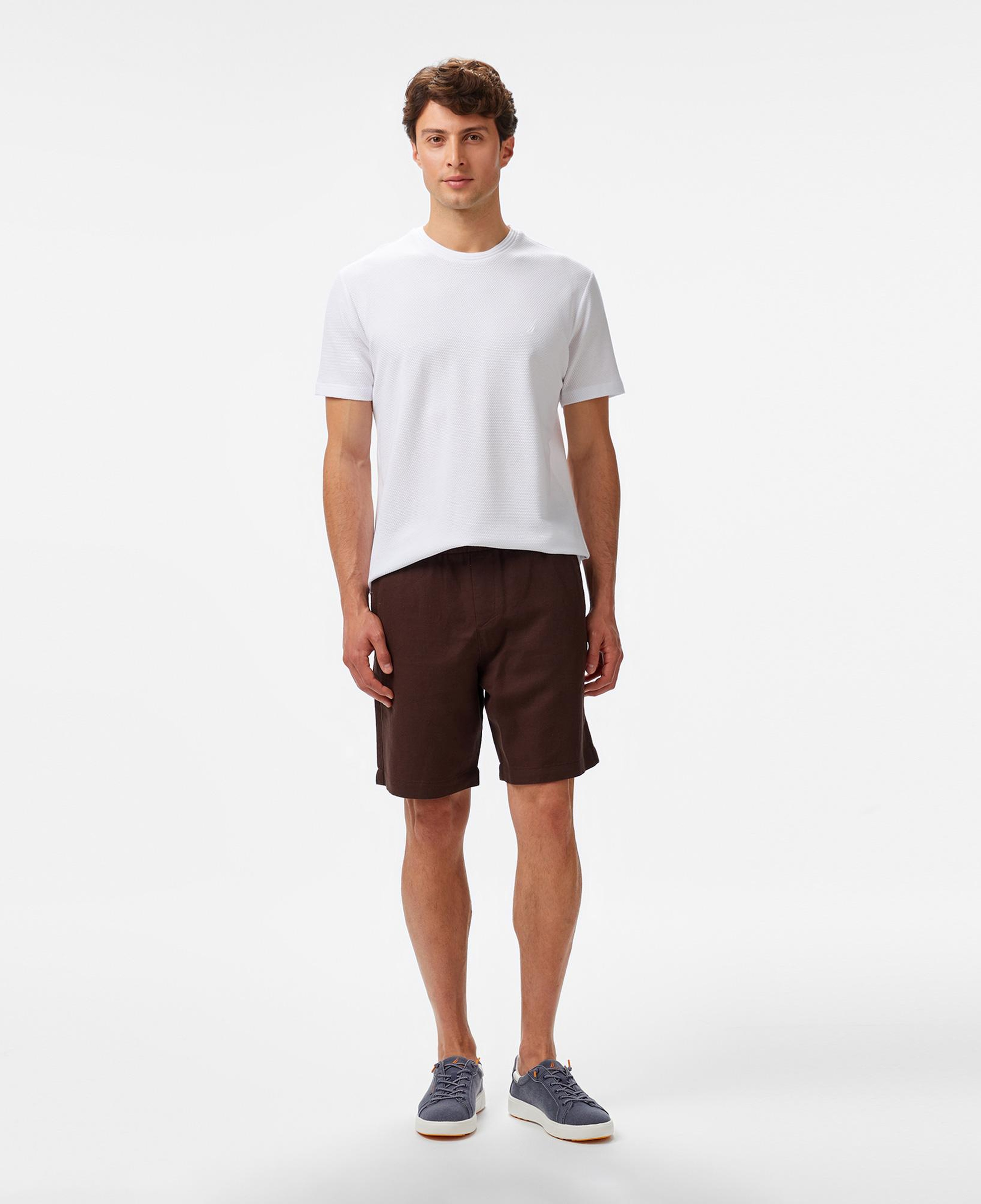 Nautica Erkek Beyaz Regular Fit T-Shirt