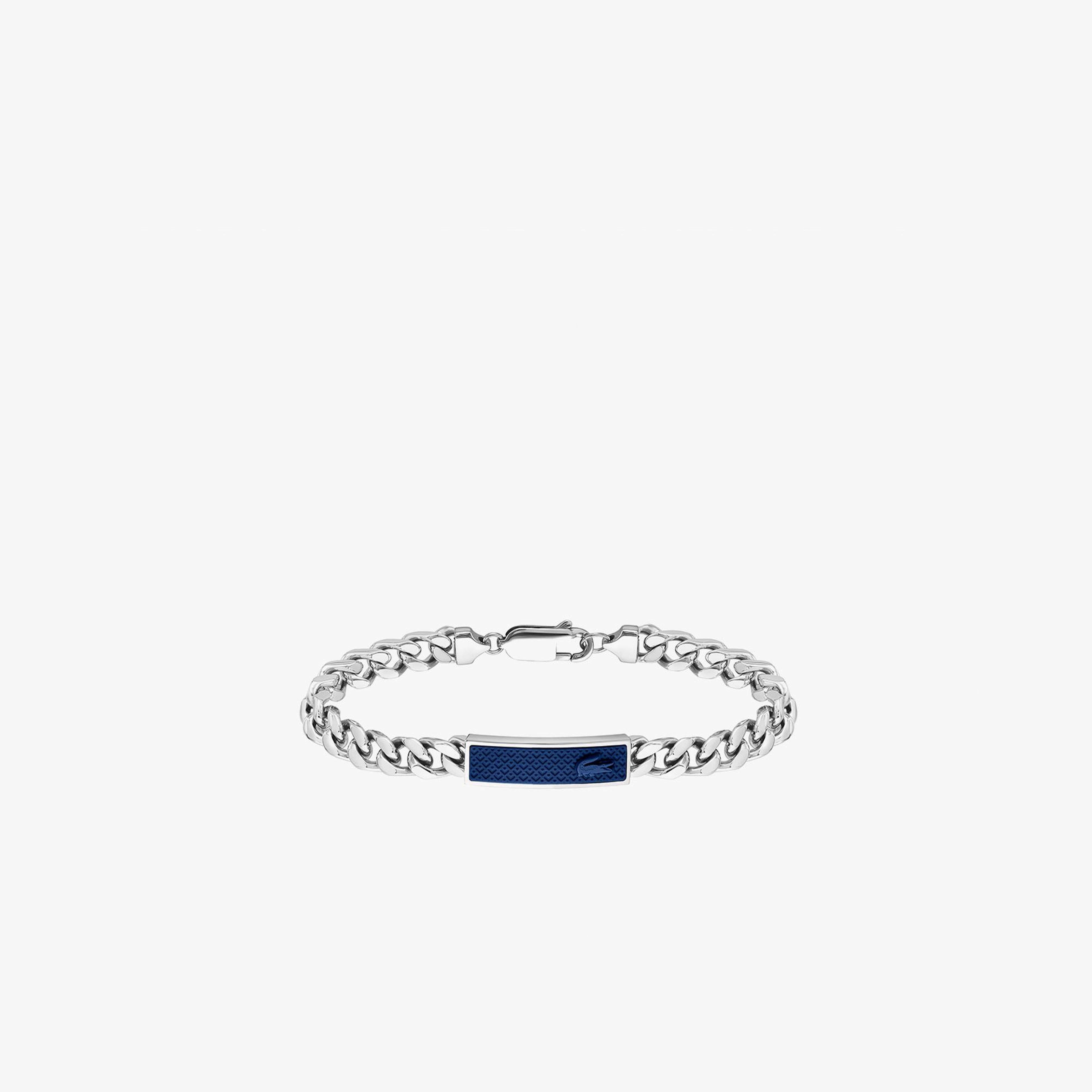 Lacoste Set & Match Erkek Gri Bileklik