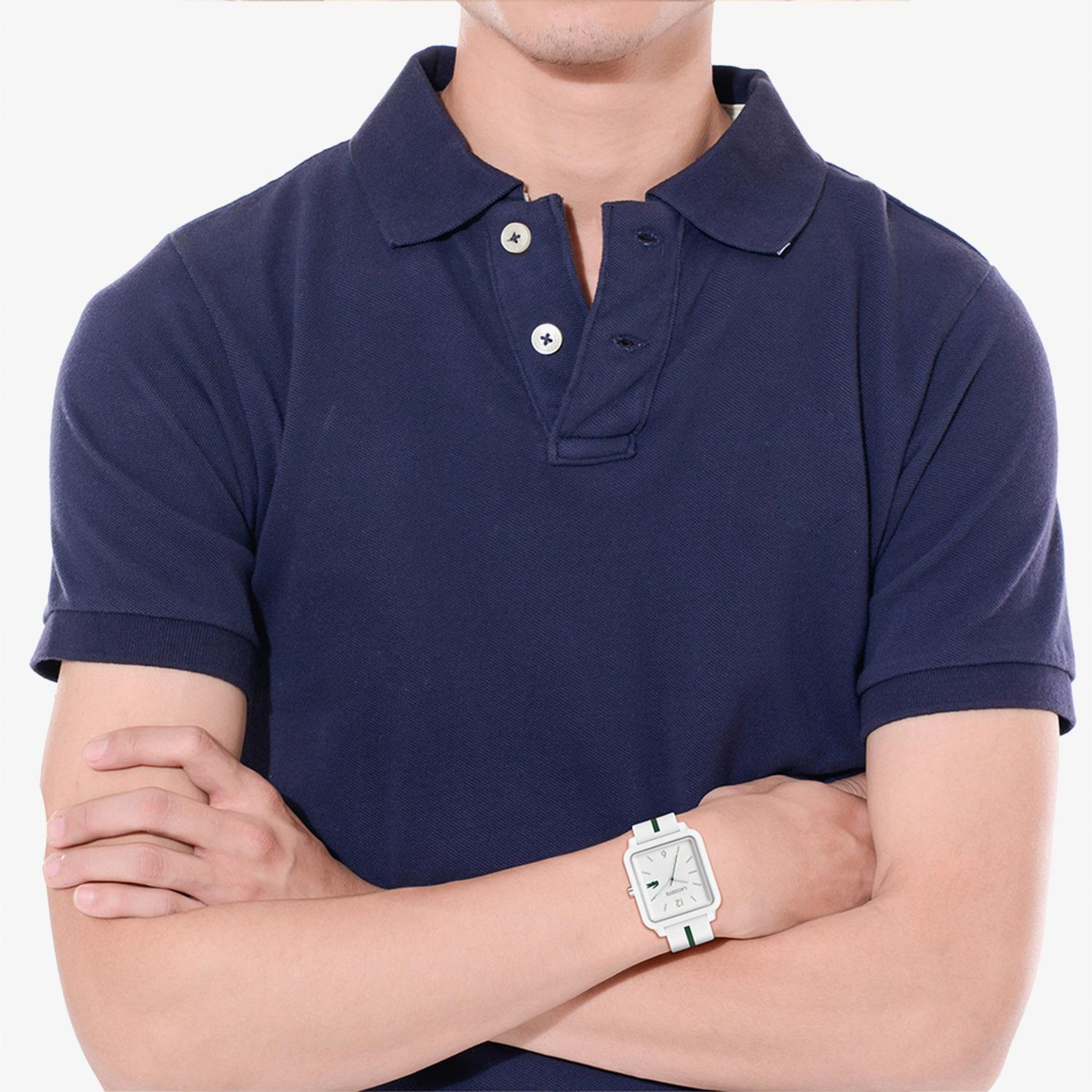 Lacoste Erkek Beyaz Saat