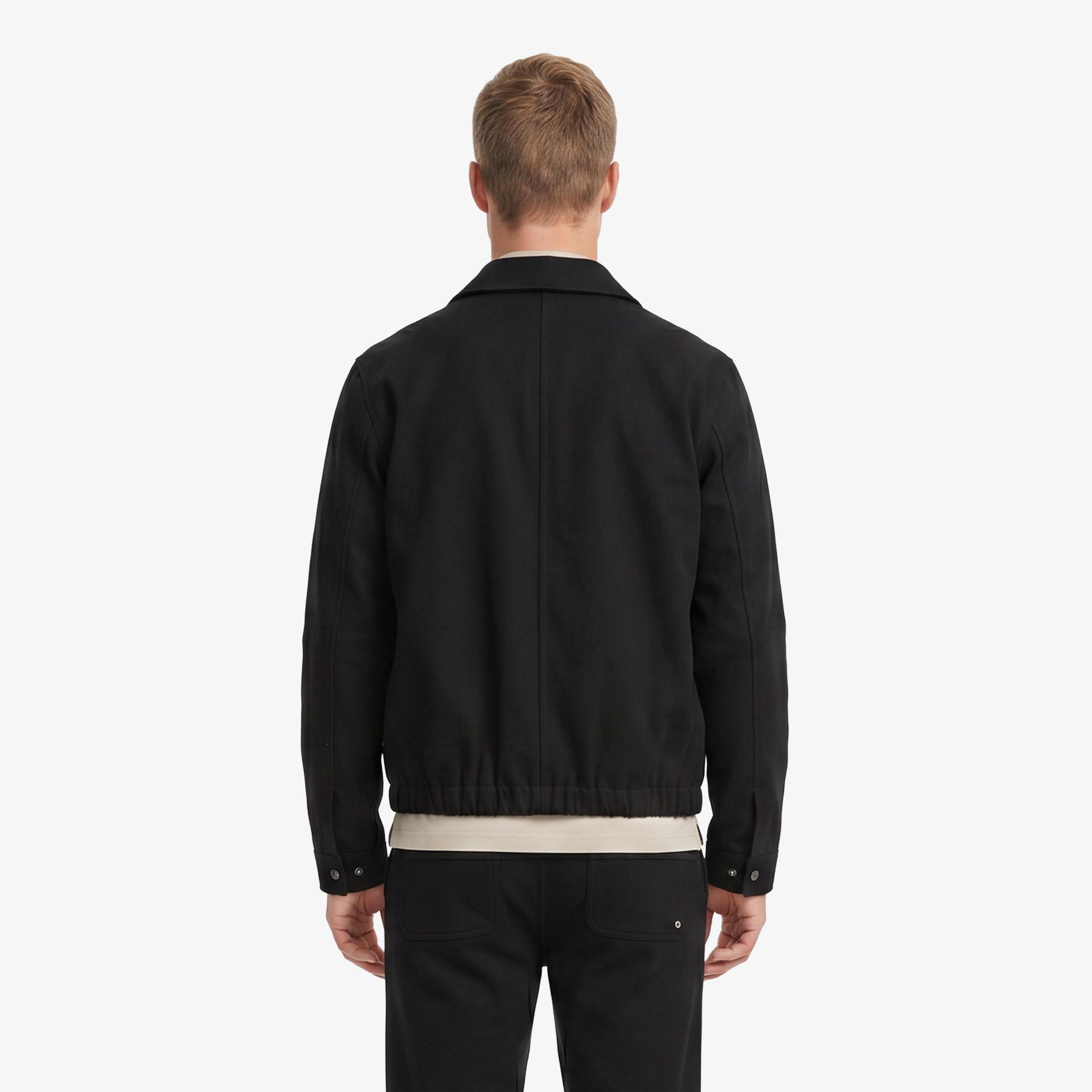 Nautica Erkek Siyah Regular Fit Ceket