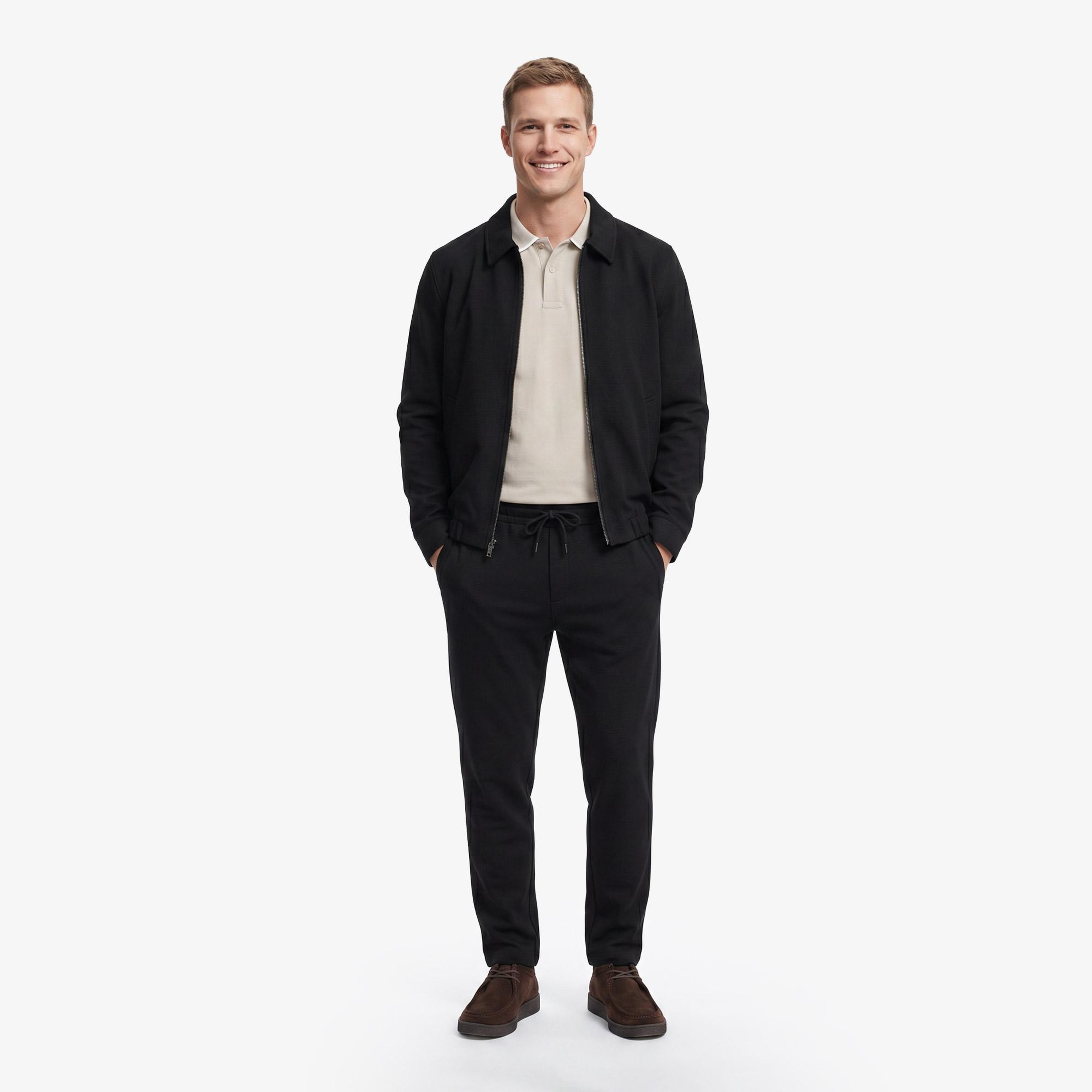 Nautica Erkek Siyah Regular Fit Ceket