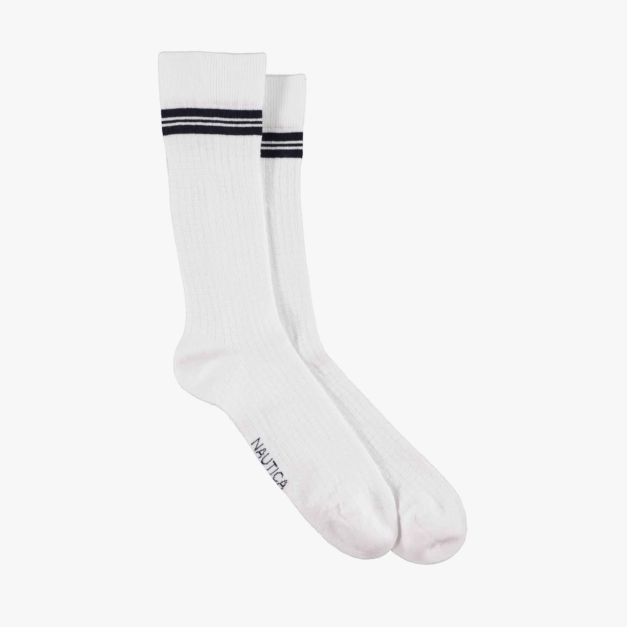Nautica Unisex Beyaz Çorap