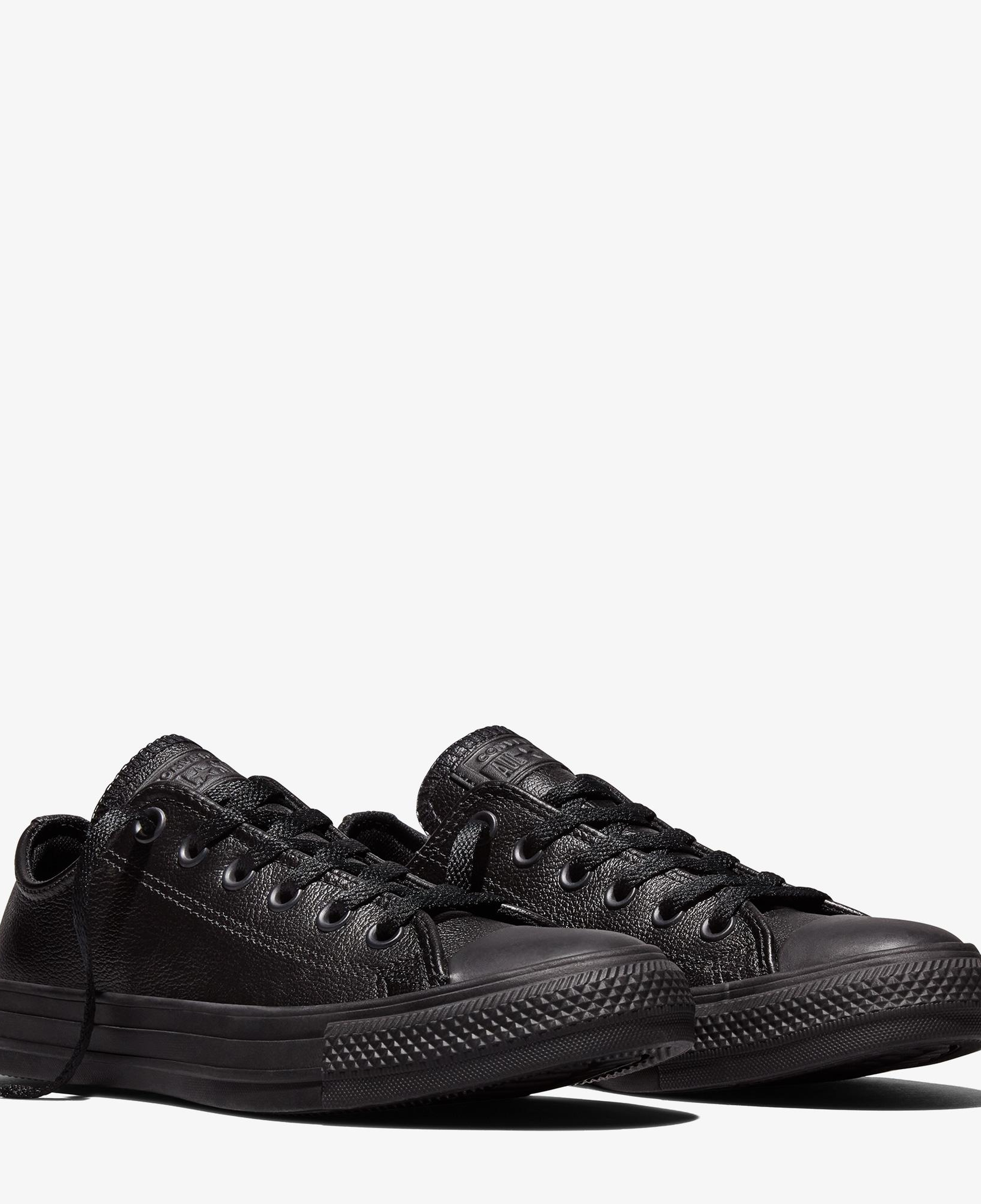 Converse Chuck Taylor All Star Tonal Unisex Siyah Deri Sneaker